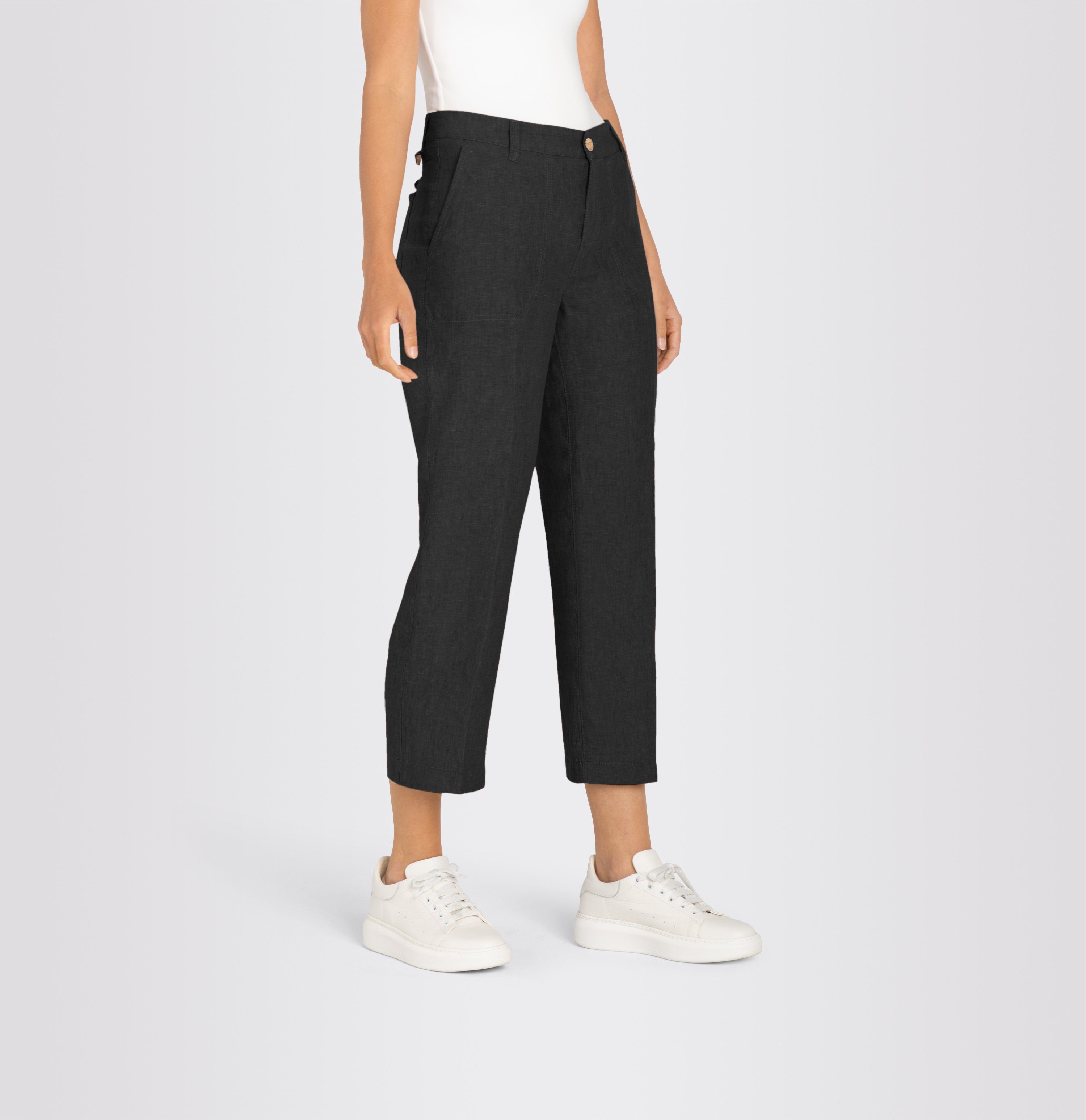 MAC Linnen broek NORA cropped temperatuurregulerend en aangenaam op de huid