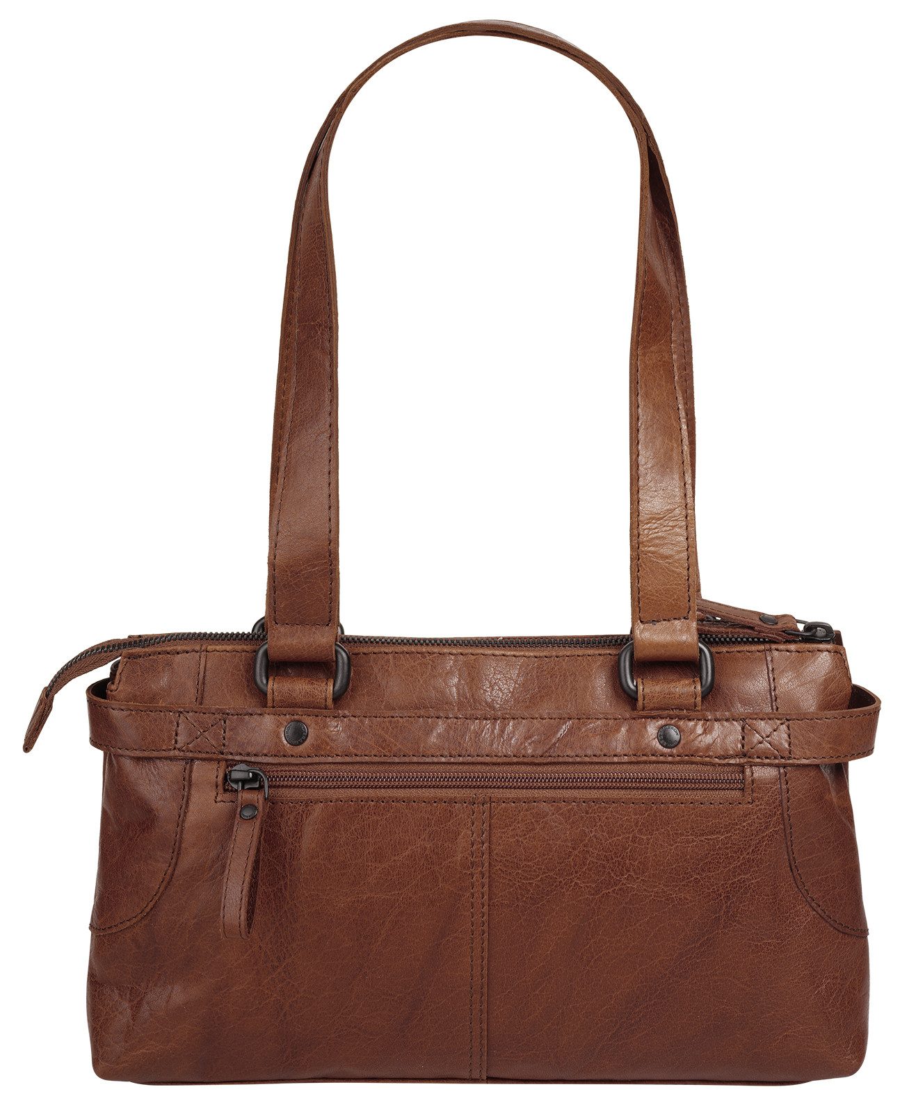 Spikes & Sparrow Tas echt leder