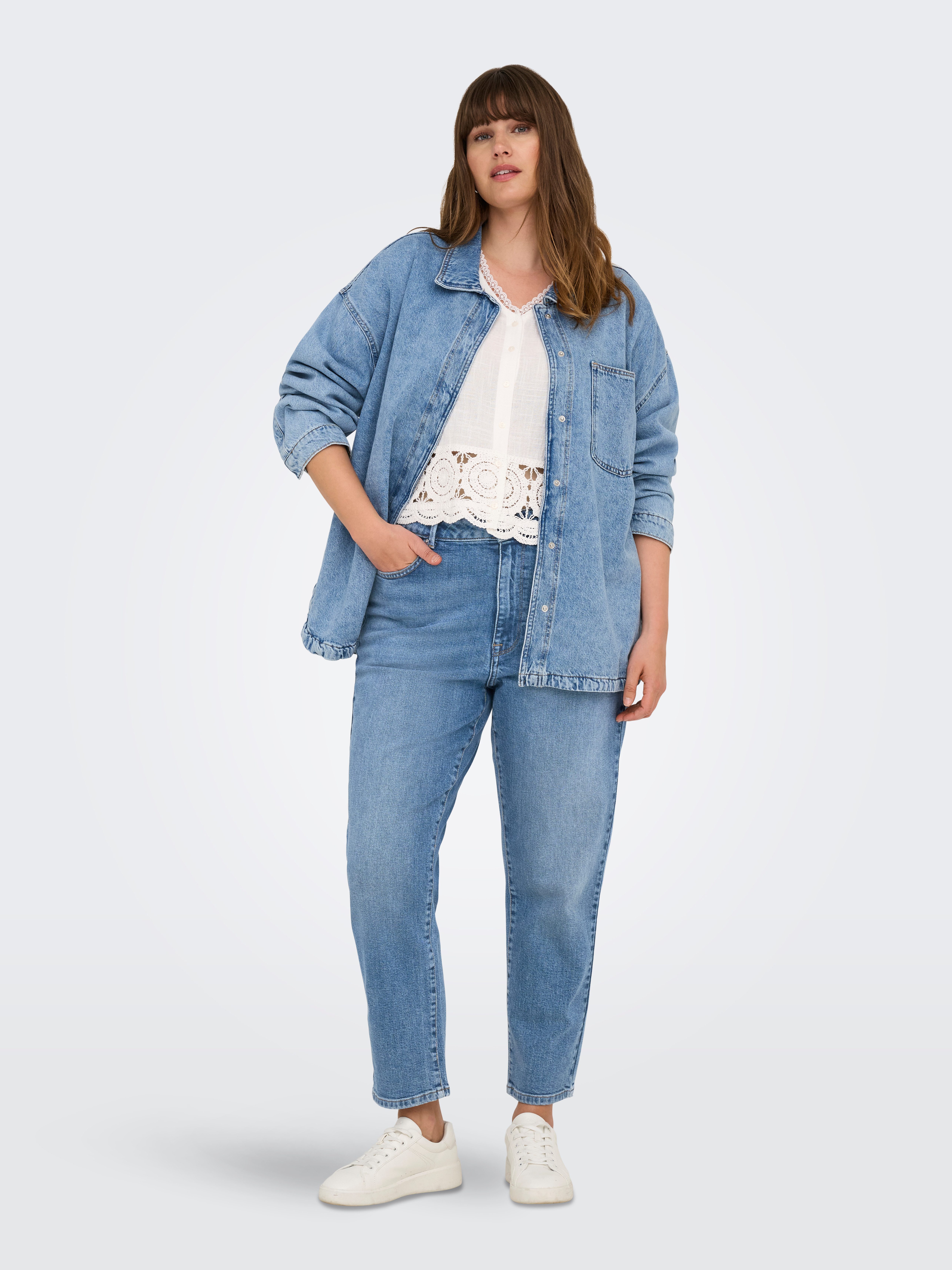 ONLY CARMAKOMA High-waist jeans