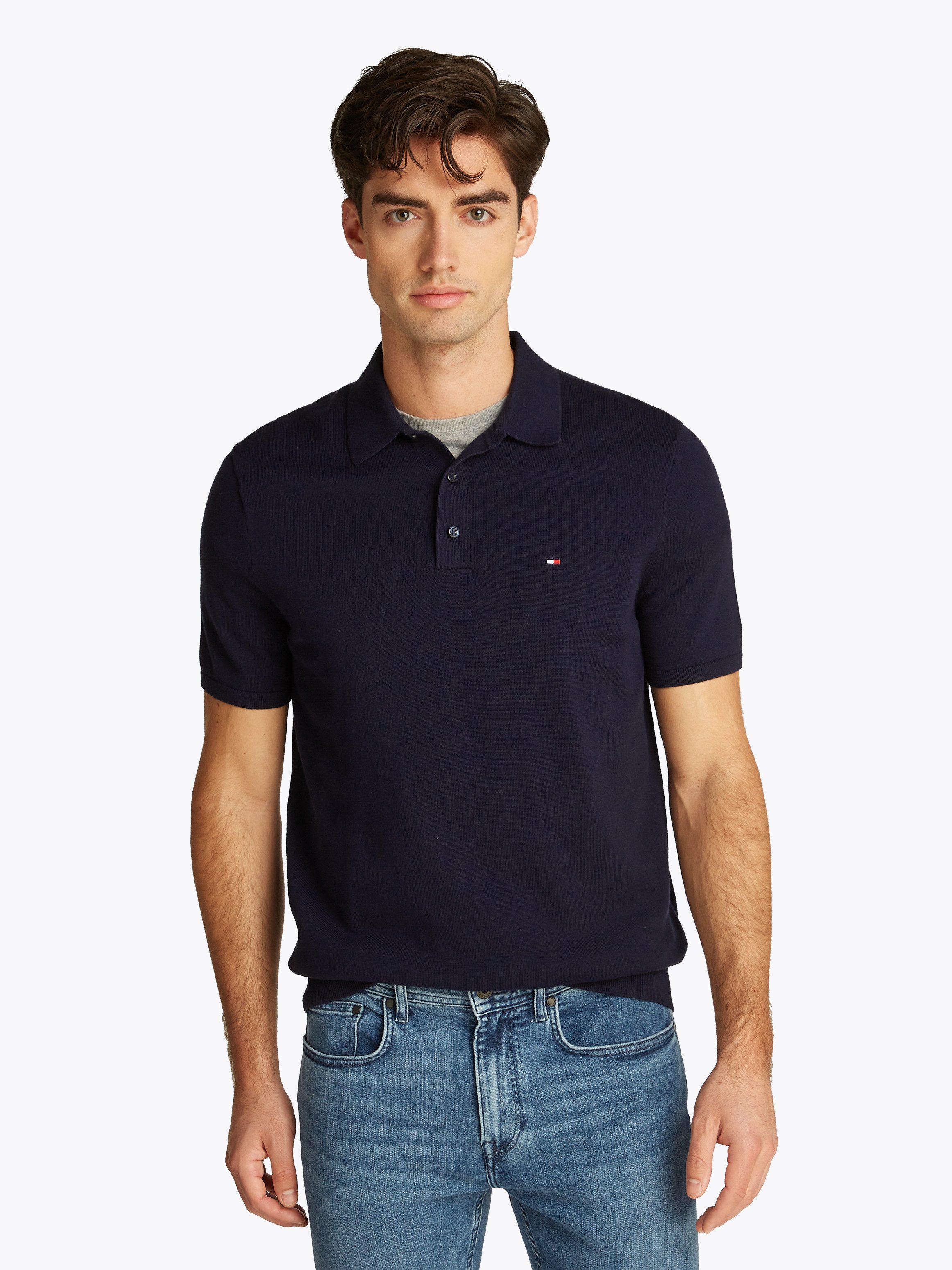 Tommy Hilfiger Poloshirt ESSENTIAL COTTON KNITTED POLO
