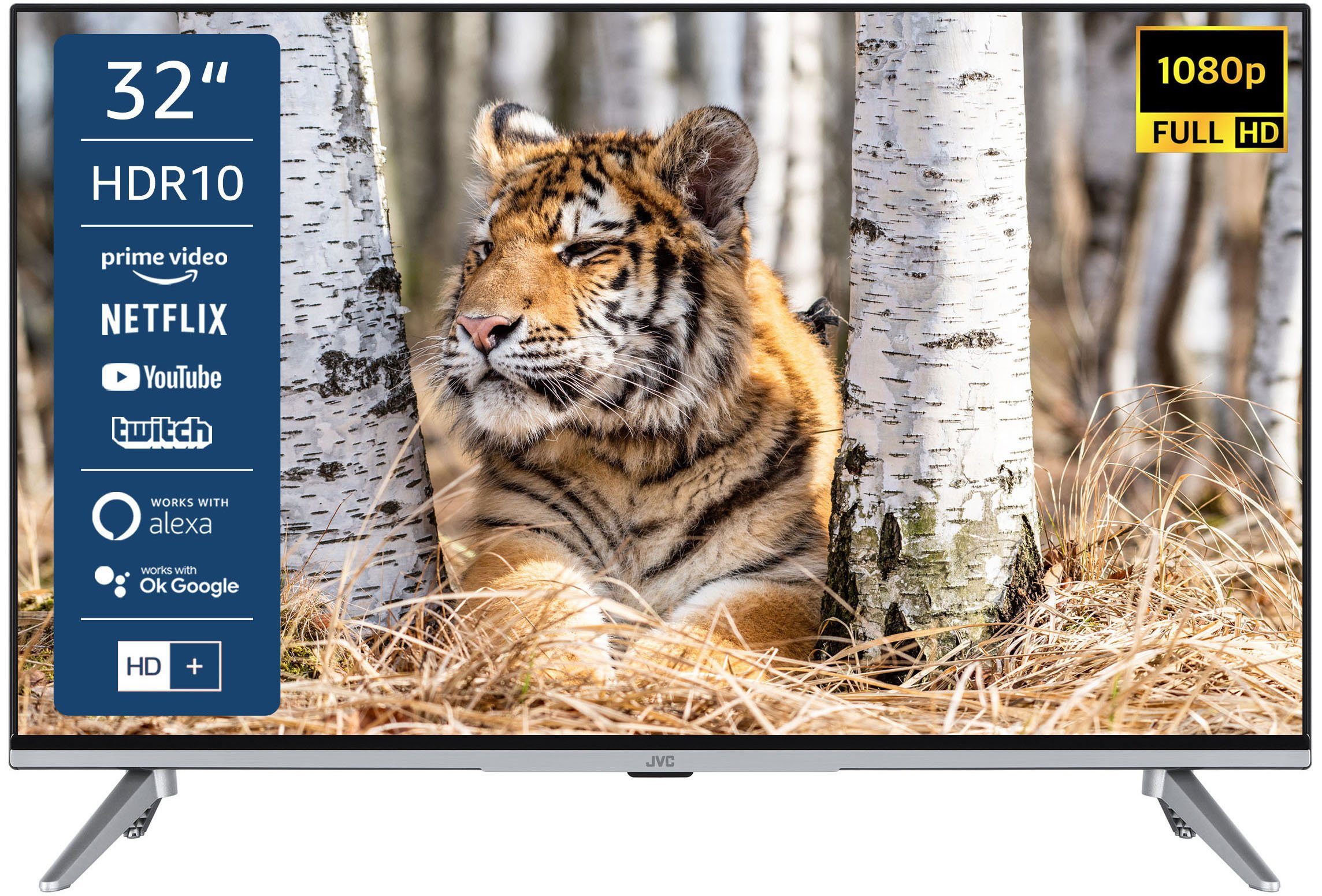 JVC Led-TV LT-32VFE5255, 80 cm / 32 ", Full HD, Smart TV