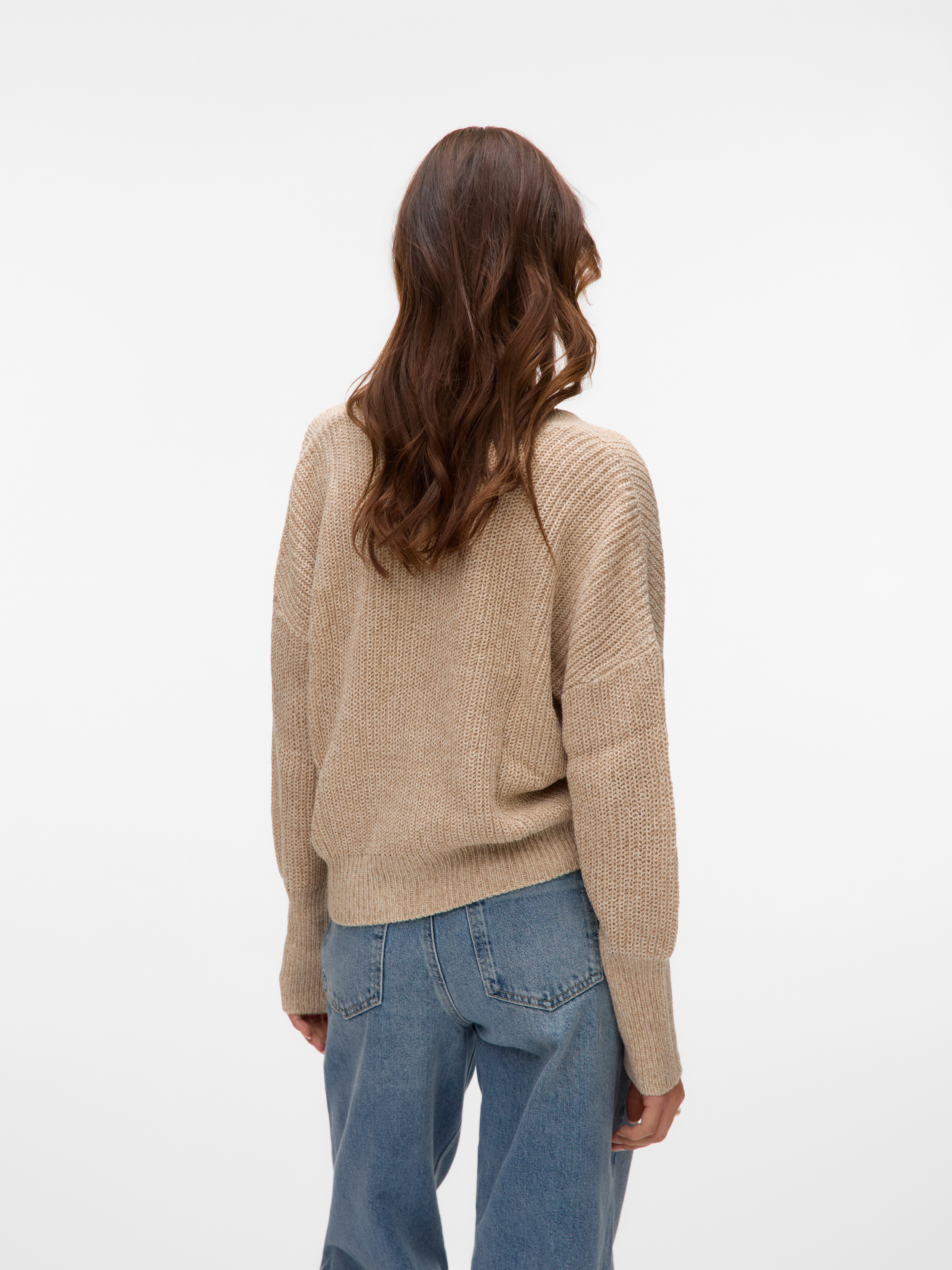 Vero Moda Vest VMLEA LS V-NECK CUFF CARDIGAN
