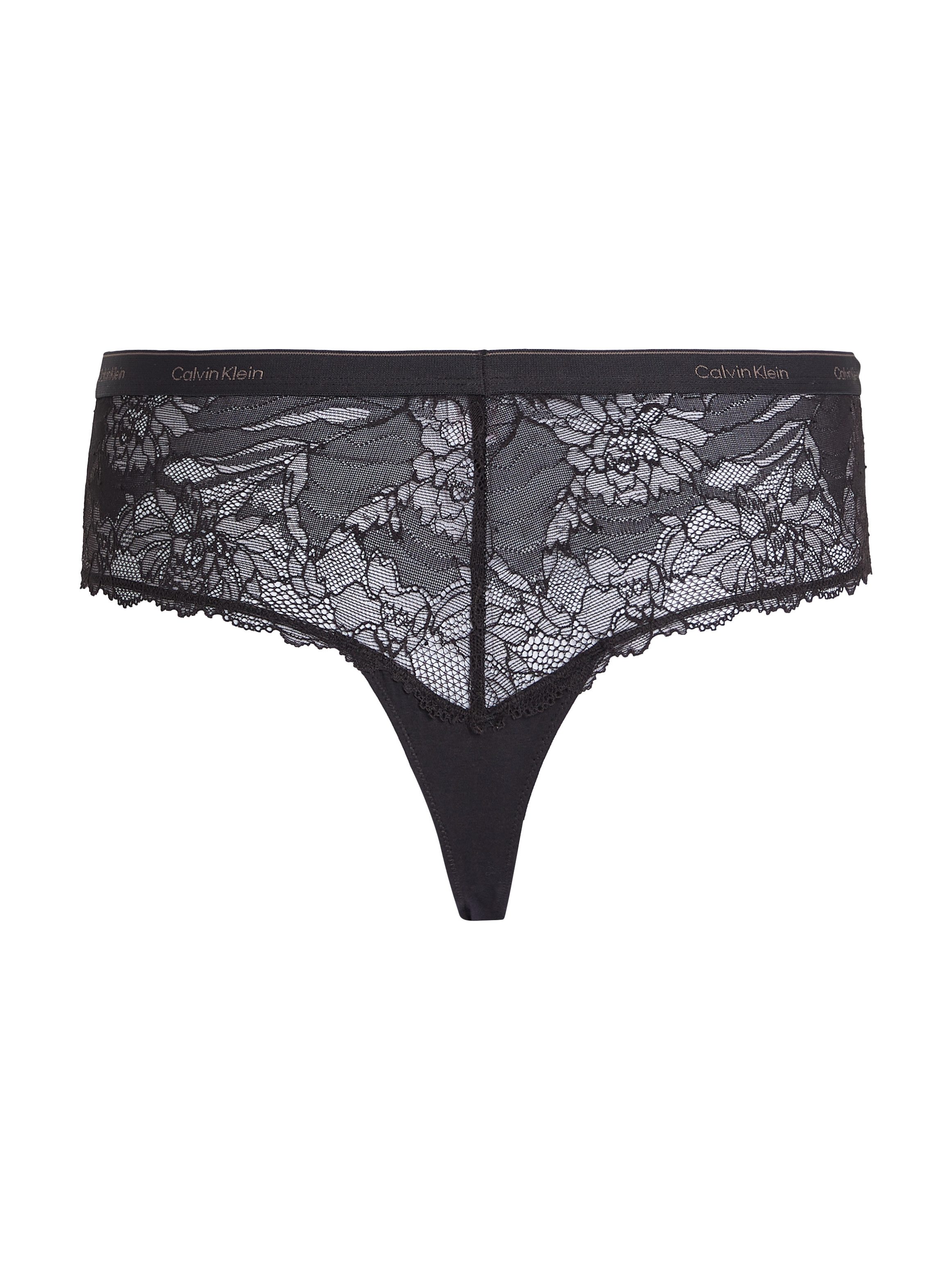 Calvin Klein Tanga THONG met brede kantband