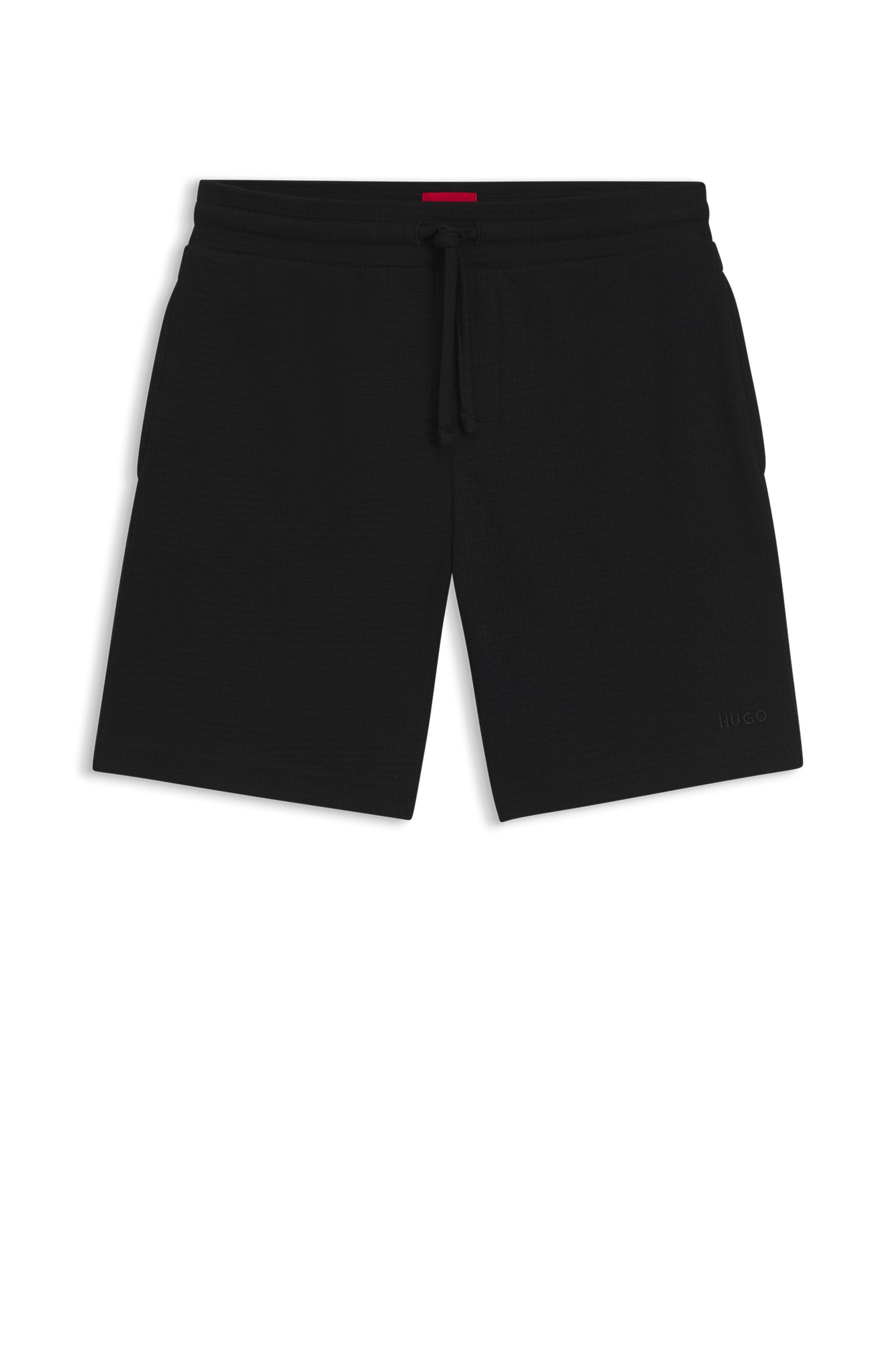 HUGO underwear Pyjamashort Austin Short met een rijgkoord