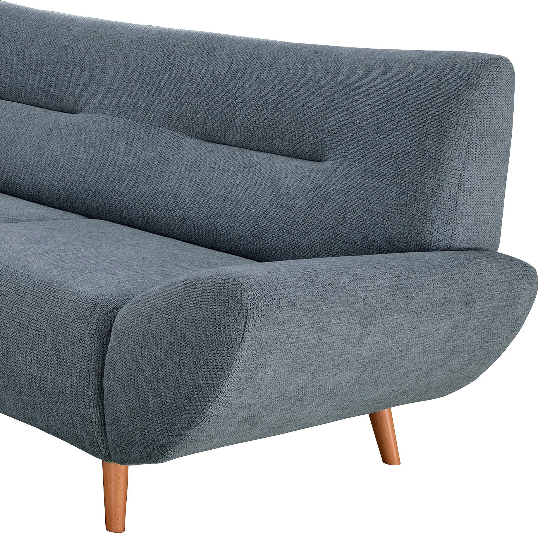 INOSIGN Zithoek Drago, modern en tijdloos, actuele vormtaal, comfortabel leverbaar als fauteuil/hoekbank, diverse stoffen, incl. 2 sierkussens (set, 2-delig)