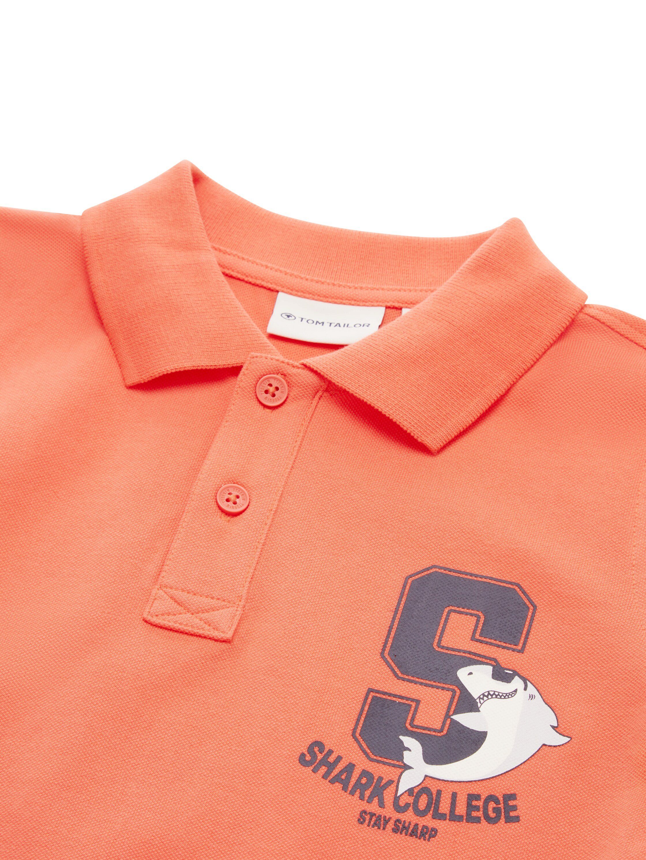 Tom Tailor Poloshirt met print