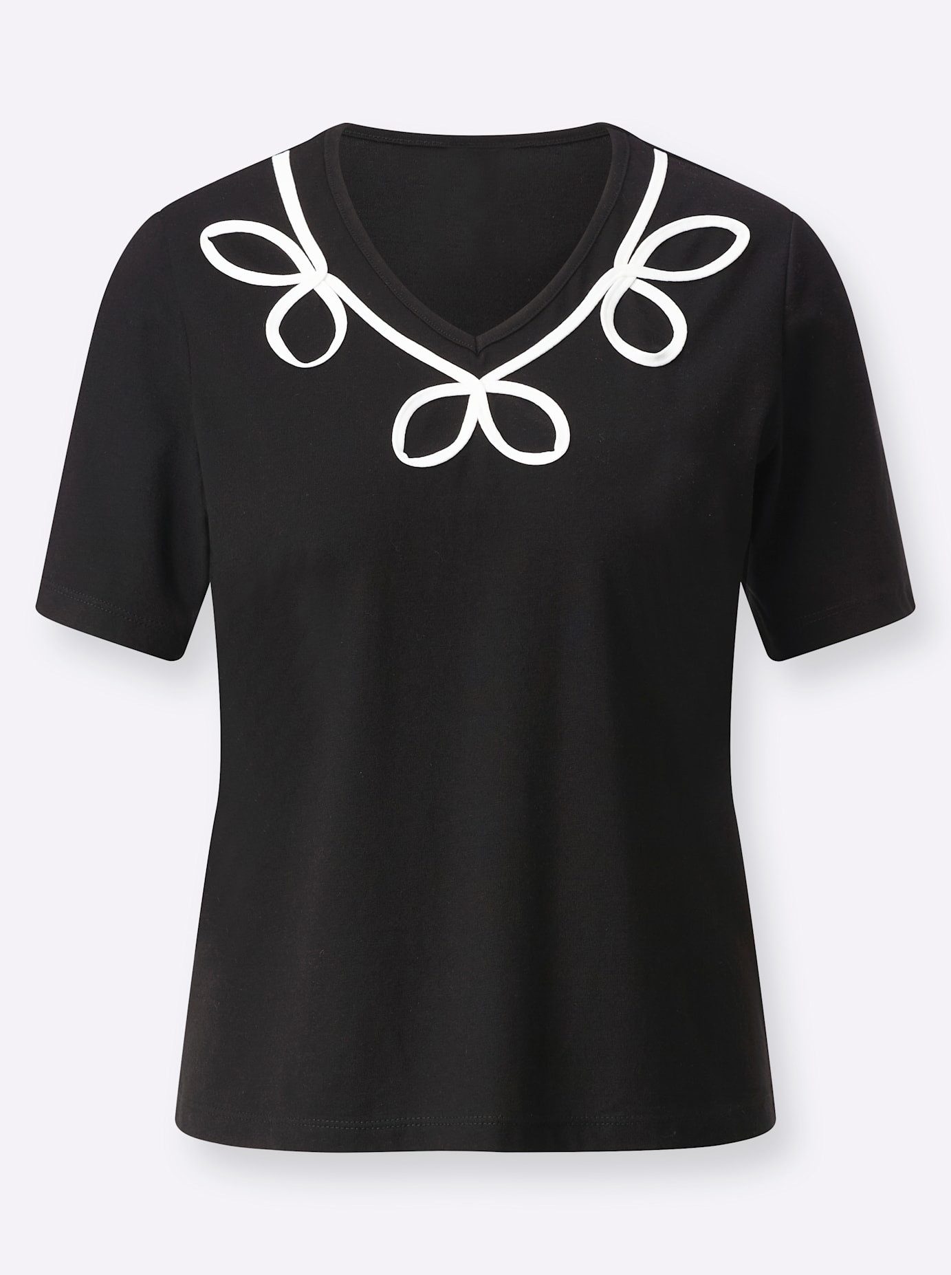 Lady Shirt met korte mouwen (1-delig)