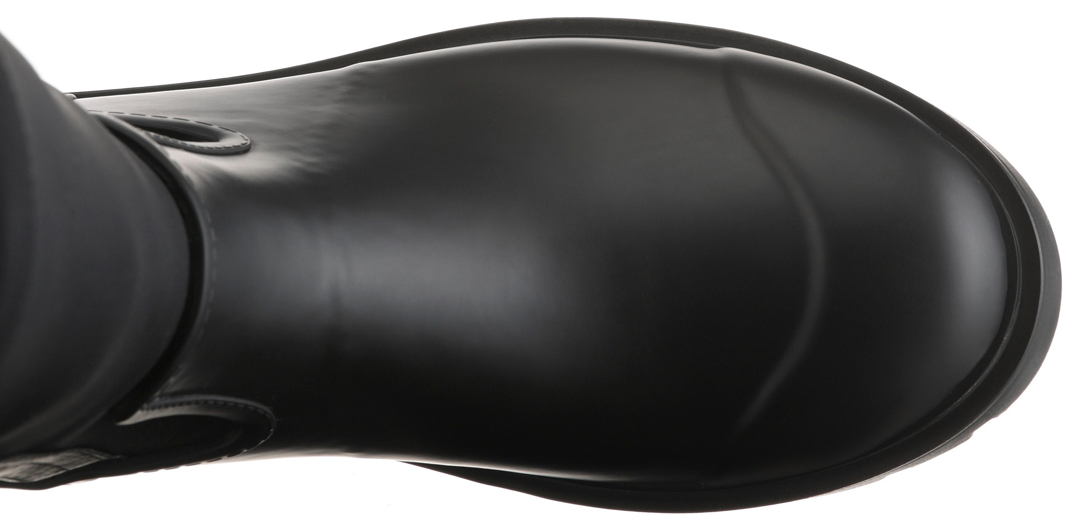 Calvin Klein Laarzen HIGH RAINBOOT NEOPRENE Lange laars, regenlaars, blokhak, met aantreklus