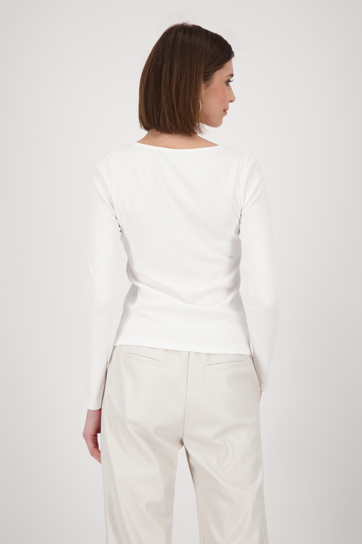 Monari Shirt met lange mouwen Shirt Rib + Sieraden