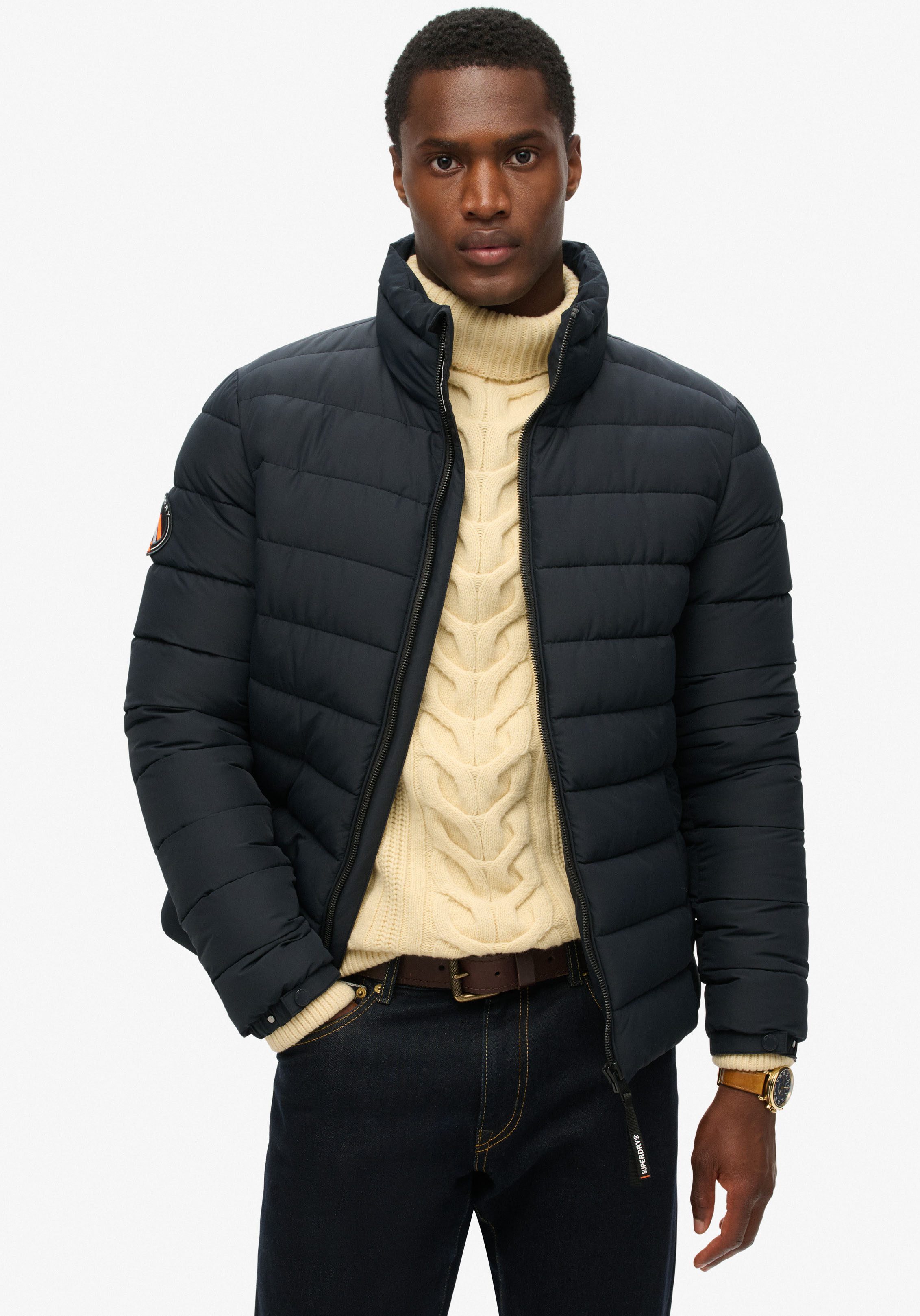 Superdry Gewatteerde jas FUJI EMB PADDED JACKET