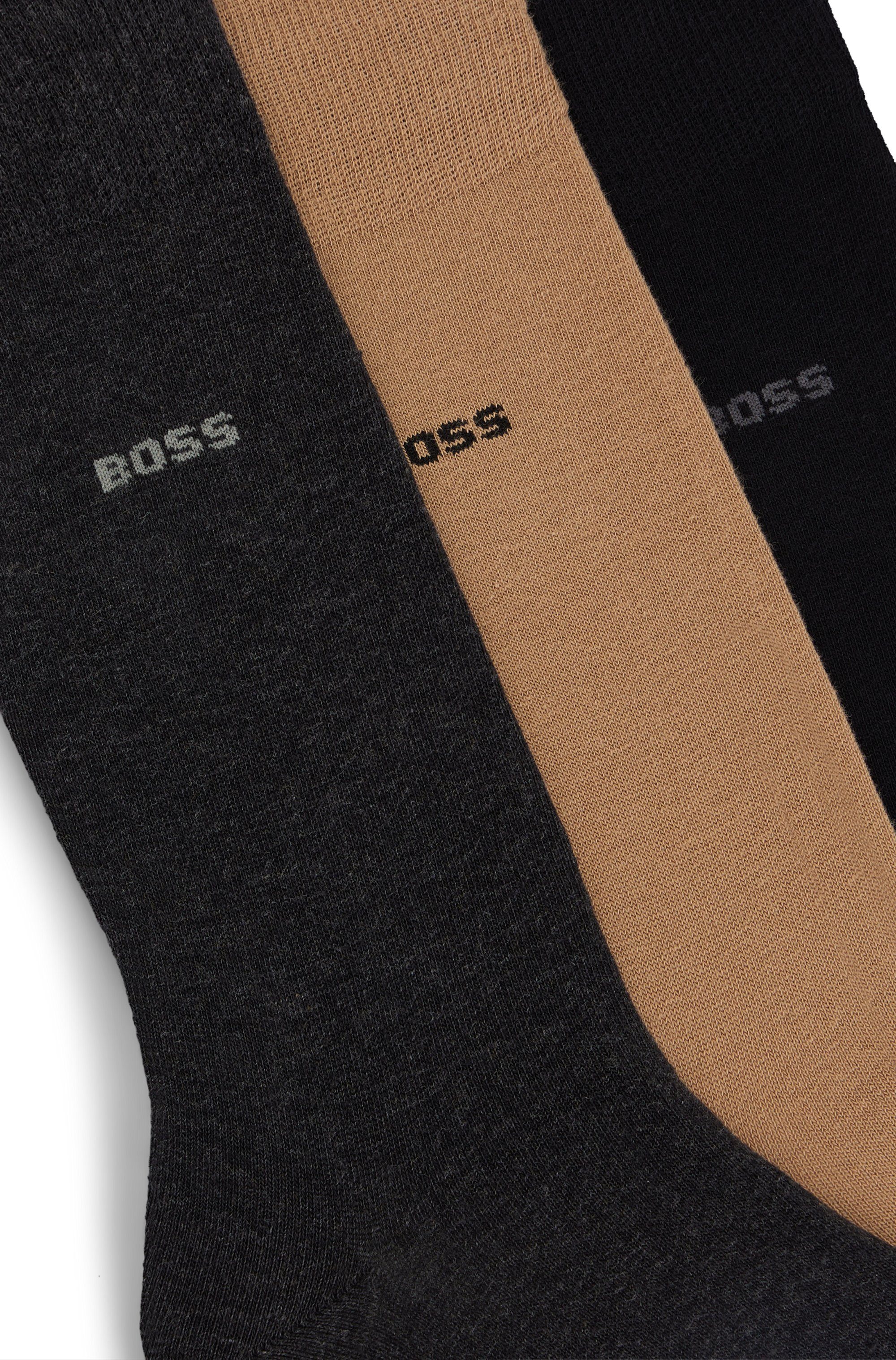 BOSS Sokken 3P RS GiftSet Uni CC (3 paar Set van 3)