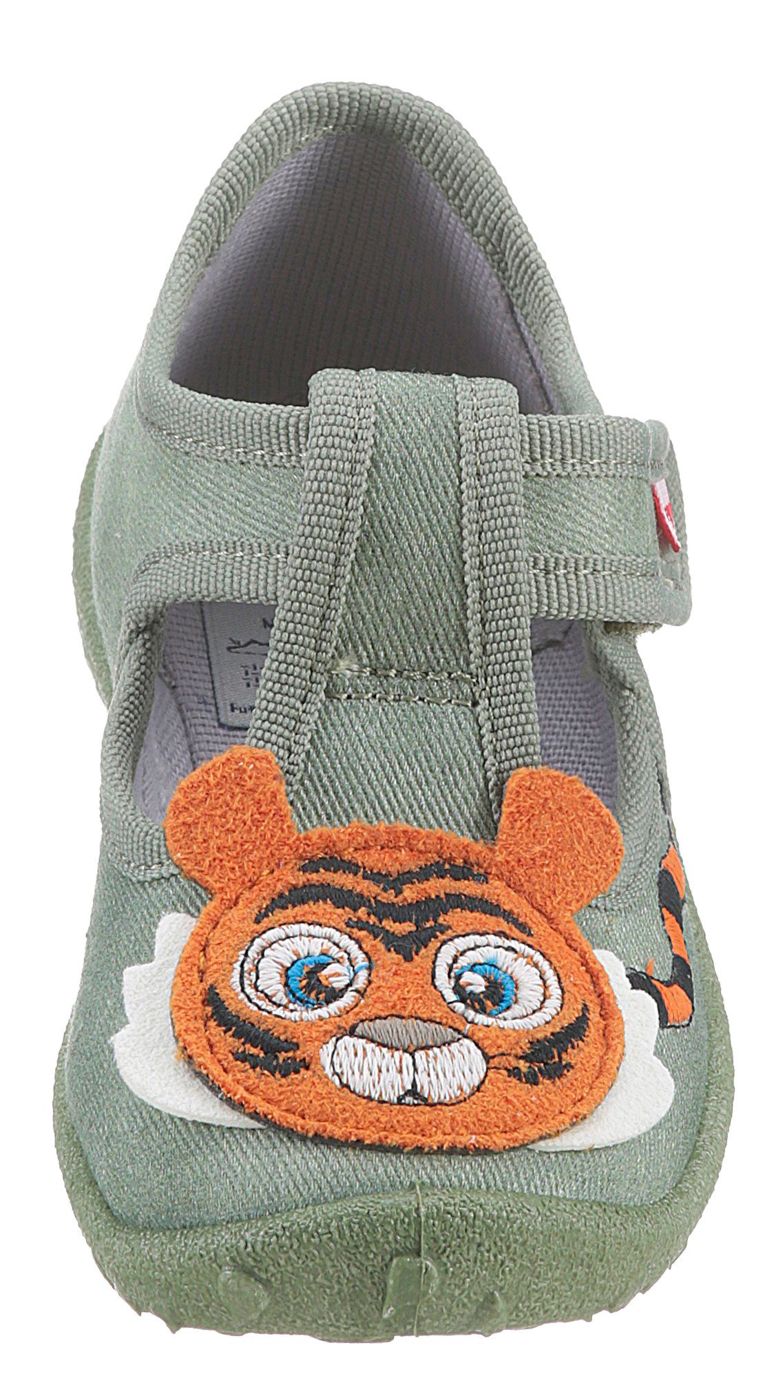 Superfit Pantoffels SPOTTY WMS: middel Ballerina, klittenbandschoen, kleuterschoen met schattig motief