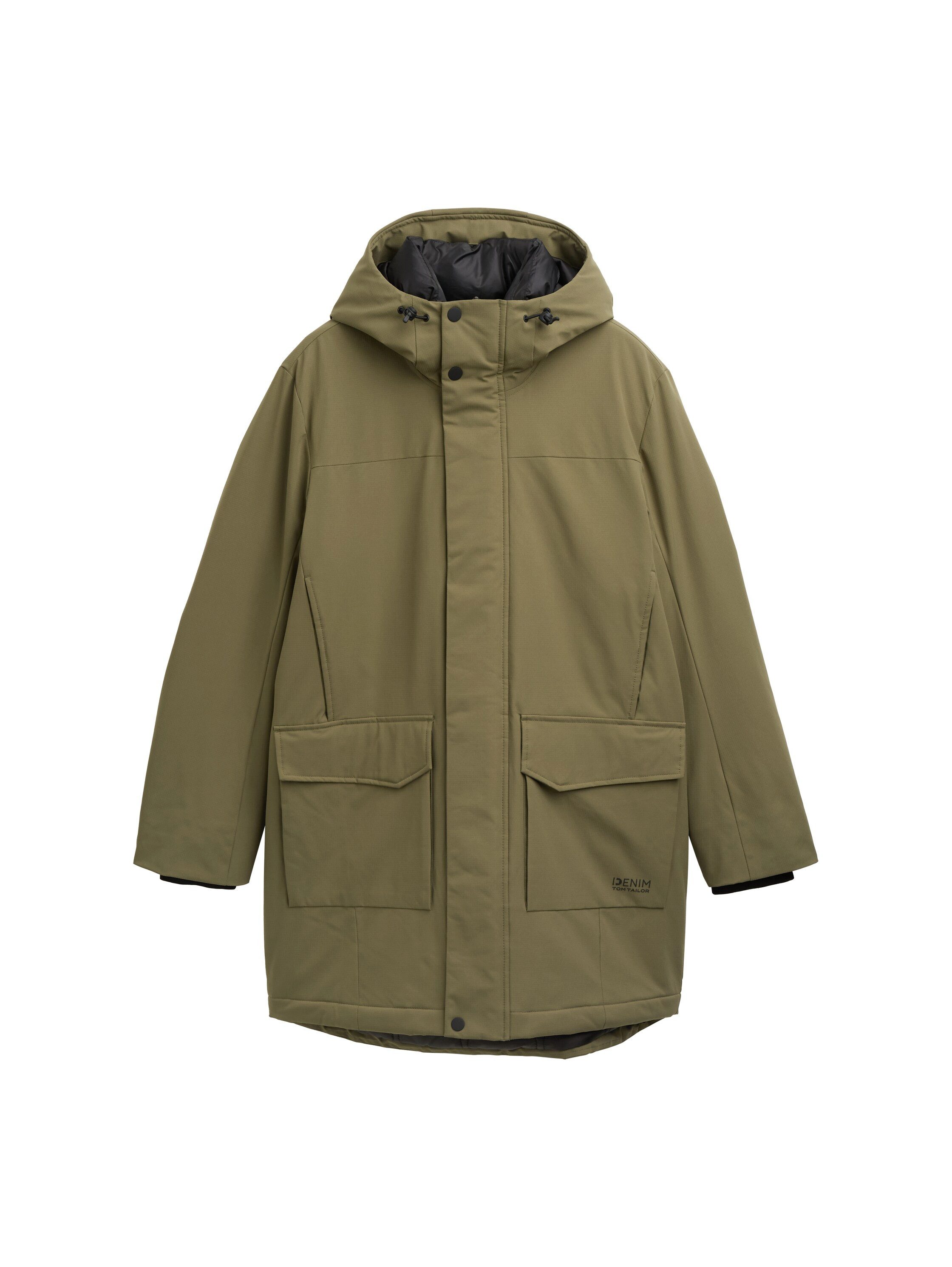 Tom Tailor Denim Parka met waterafstotende functie