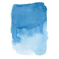 queence artprint op linnen kleur blauw