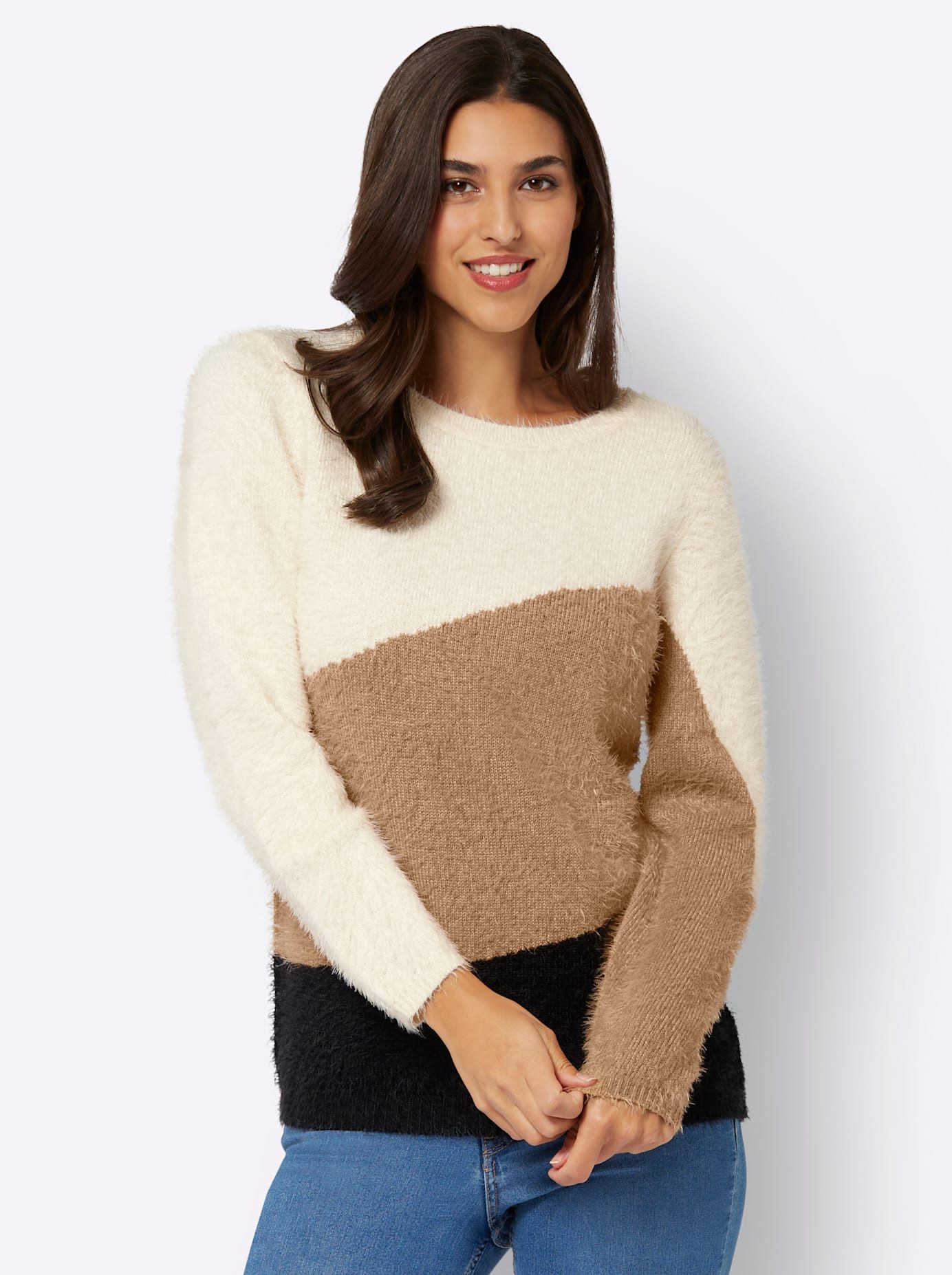 Classic Basics Trui met ronde hals Trui