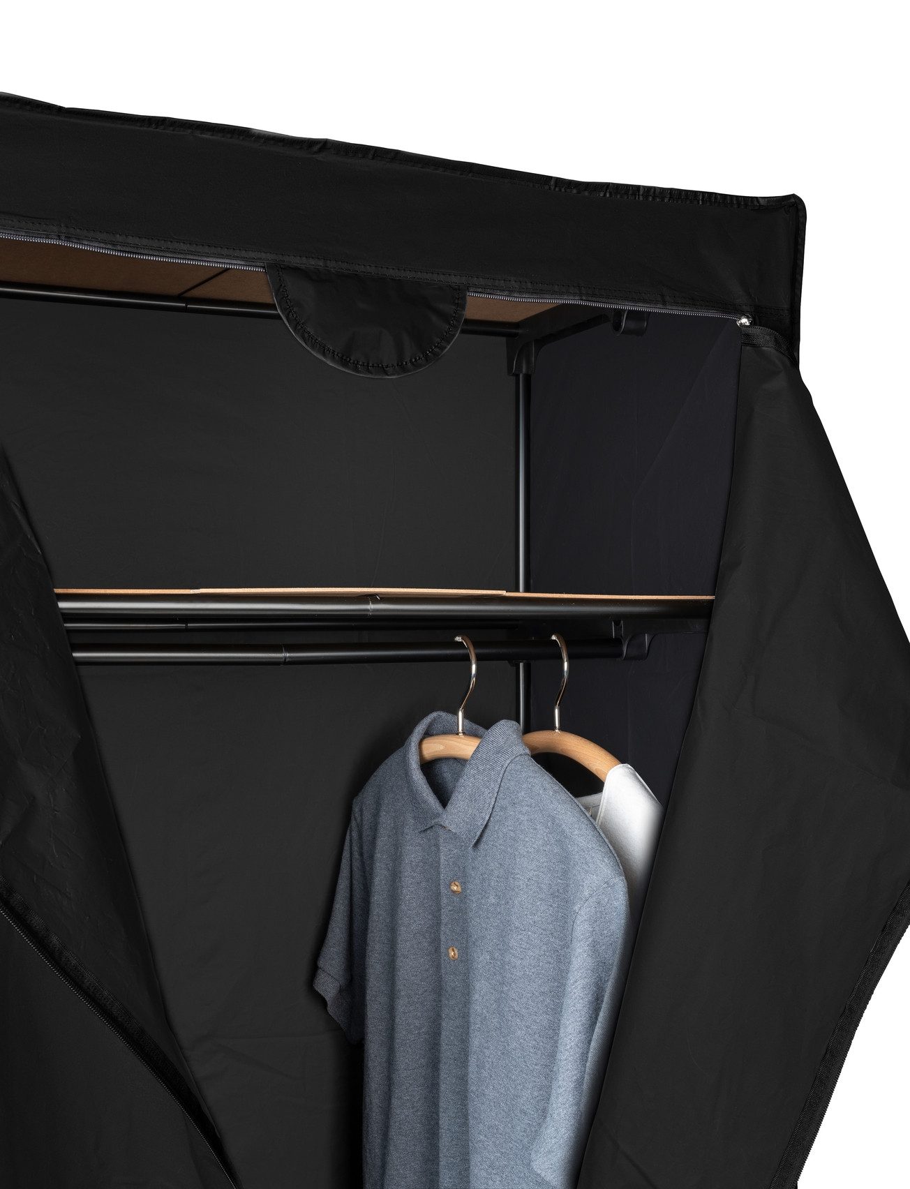 WENKO Stofkast Modell Deep Black Afmeting (b x h x d): 75 x 160 x 50 cm