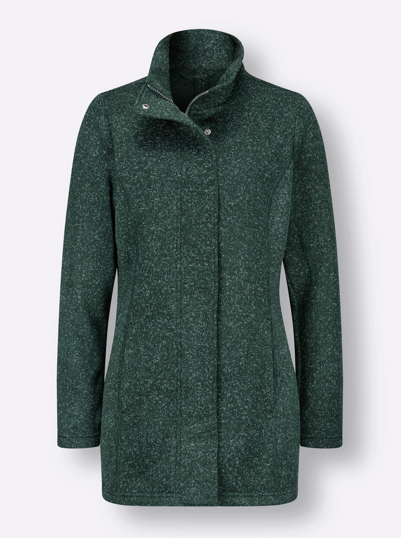 Classic Basics Gebreid fleecejack