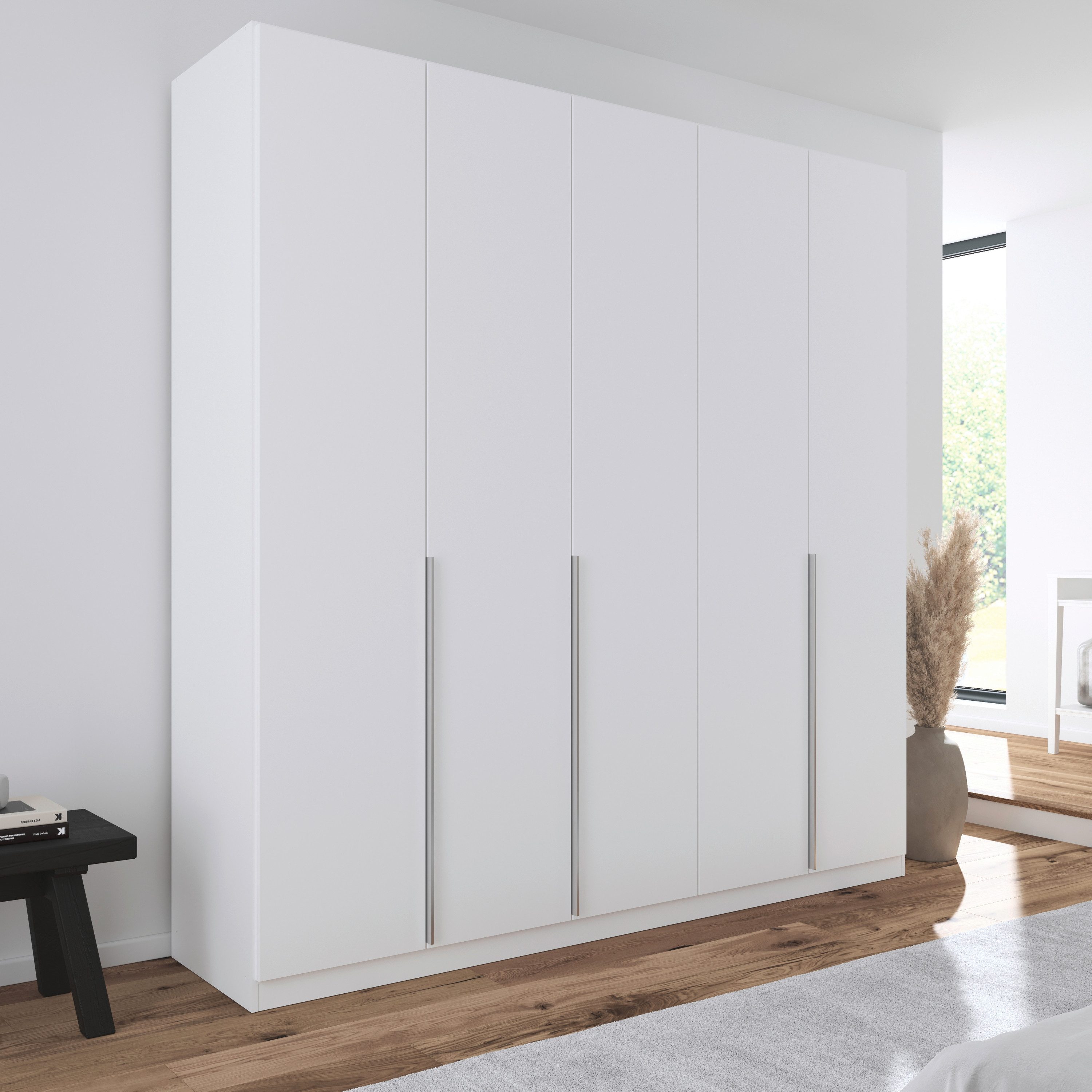 rauch Draaideurkast Kleiderschrank Schrank Garderobe AGORDO TOPSELLER Schlafzimmer doordachte binnenuitrusting, in 6 breedtes en 2 hoogtes made in germany