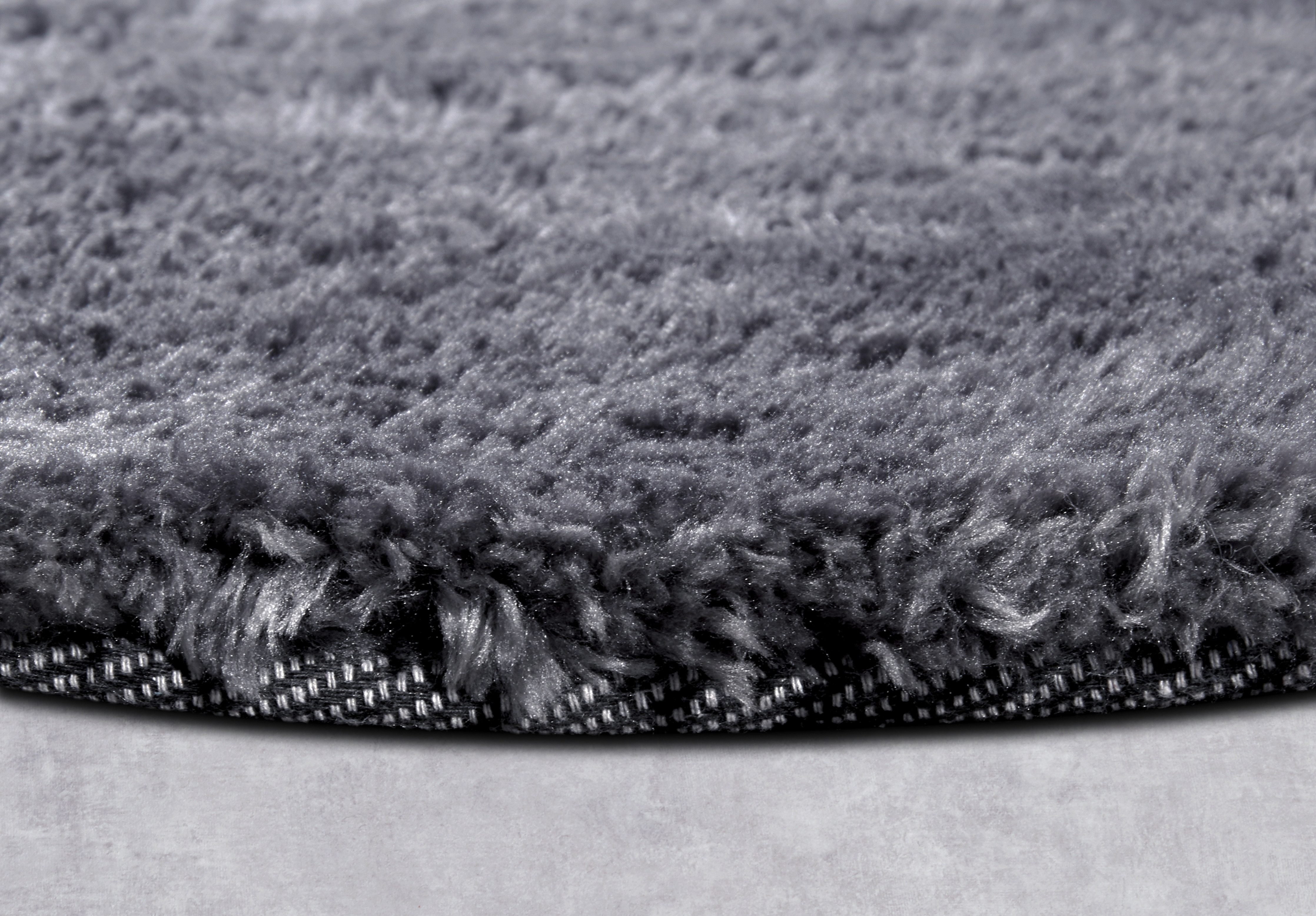 HANSE Home Hoogpolig vloerkleed Olaf Lange pool, shaggy, effen, pluizig, zacht, glanzend, modern, effen
