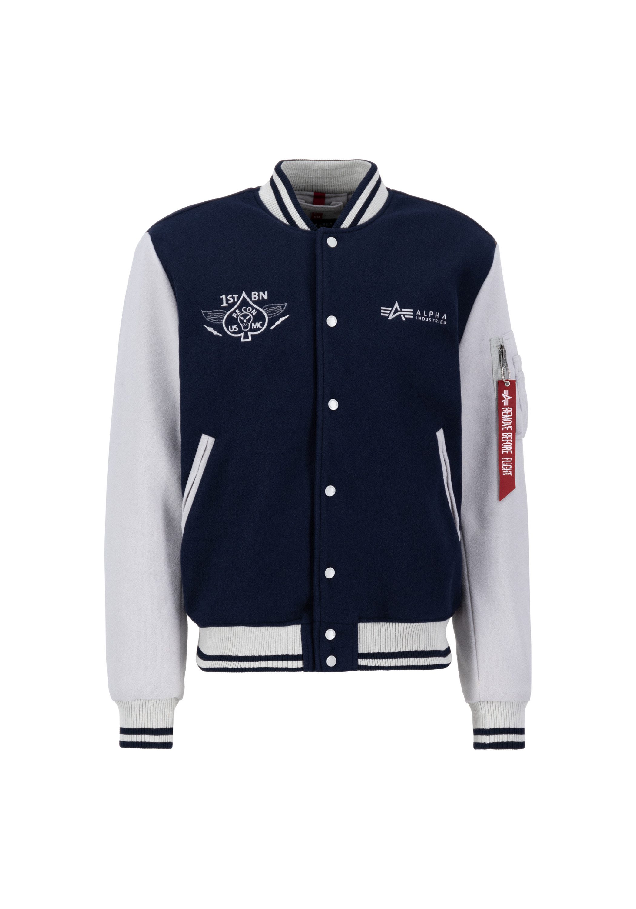 Alpha Industries Bomberjack Alpha Industries Men - Bomber Jackets Varsity Air Force Jacket heren jassen maat S blauw