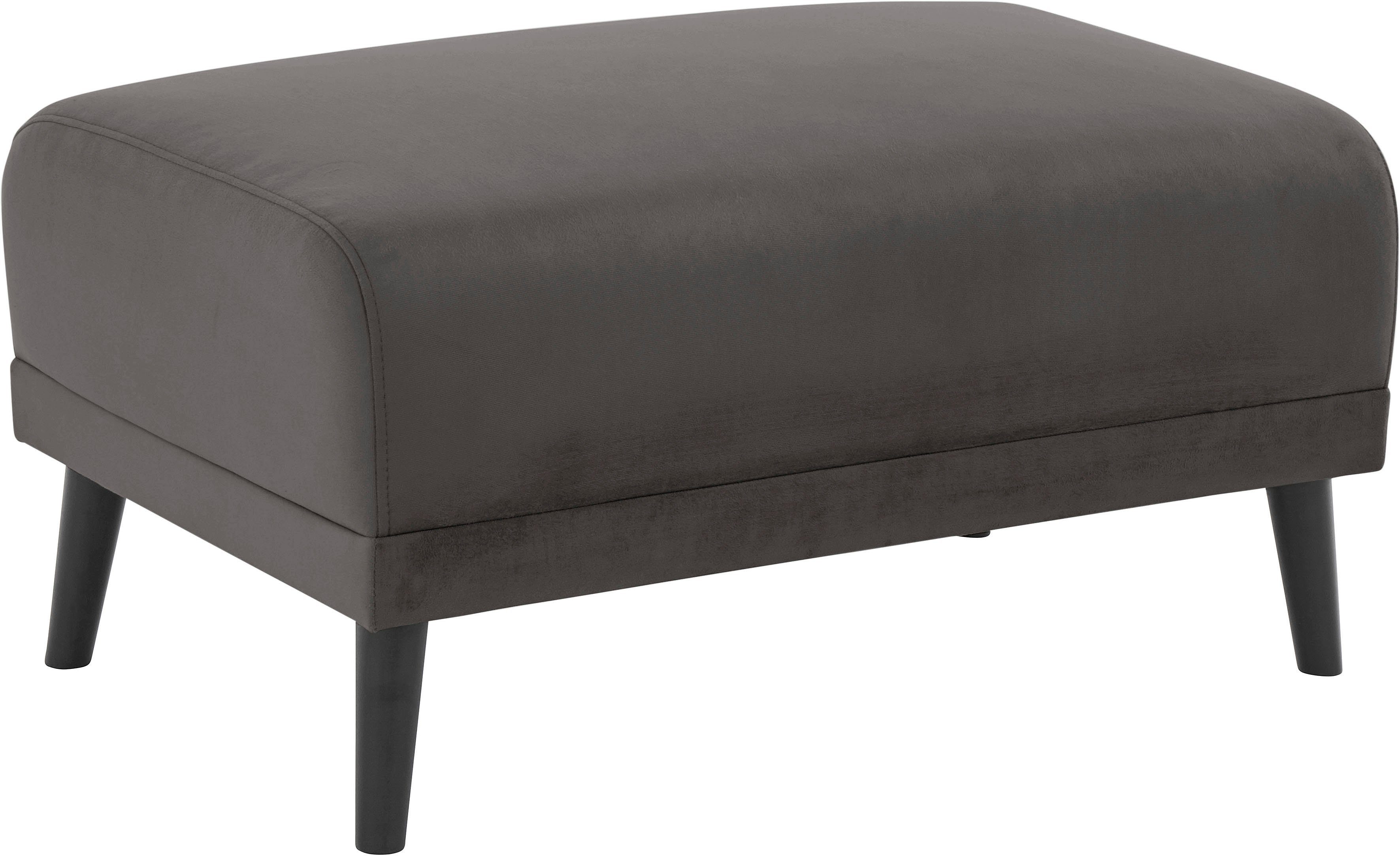INOSIGN Hocker Asra passend bij de bekledings van de asra-serie, binnenvering hockers grijs