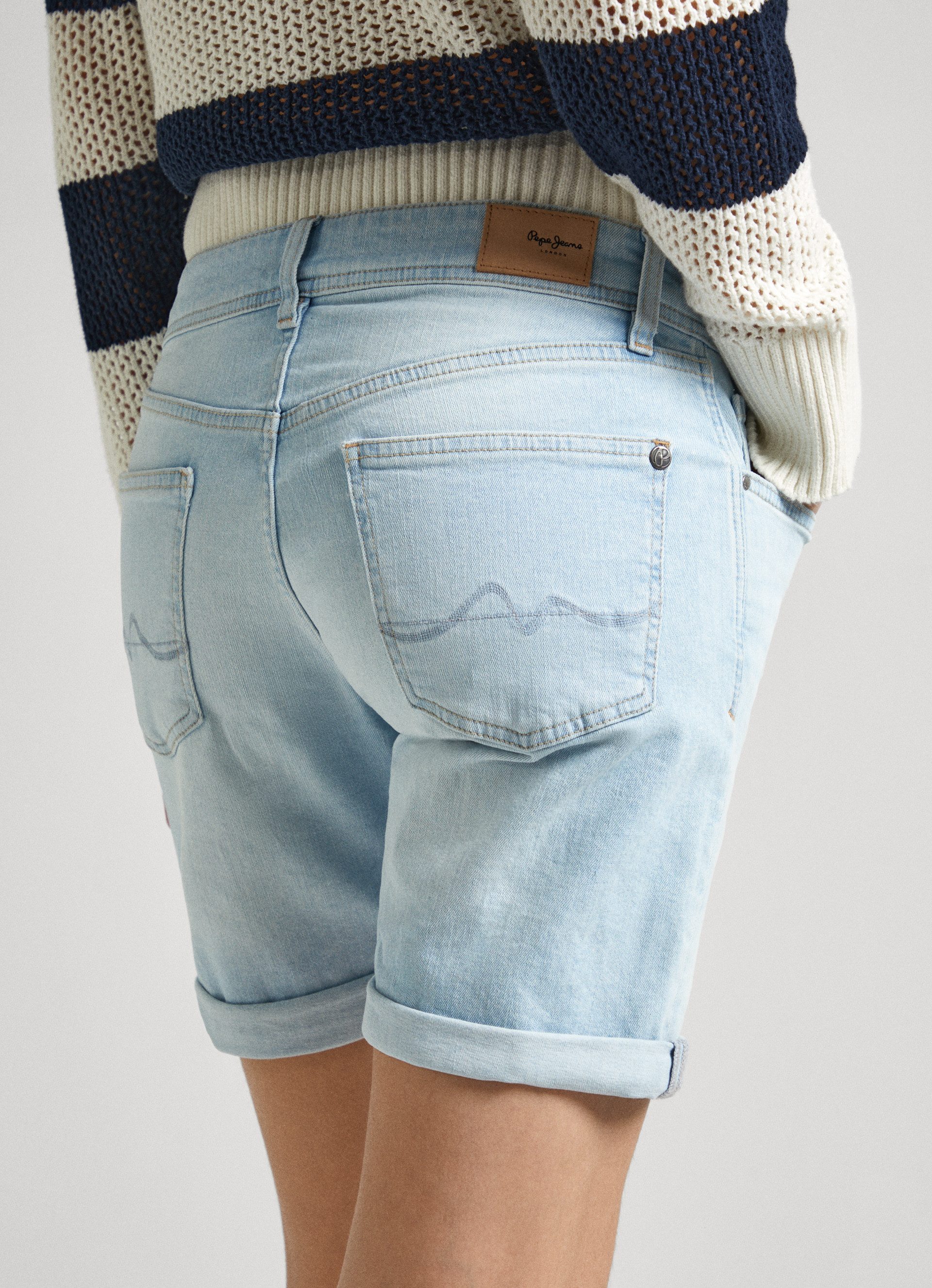 Pepe Jeans Slim fit jeans Shorts SLIM SHORT MW