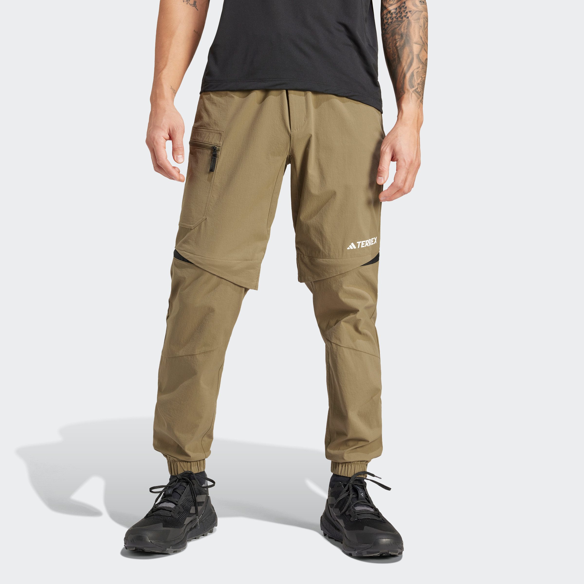 Adidas TERREX Outdoorbroek TERREX Utilitas hiking zip-off-broek (1-delig)
