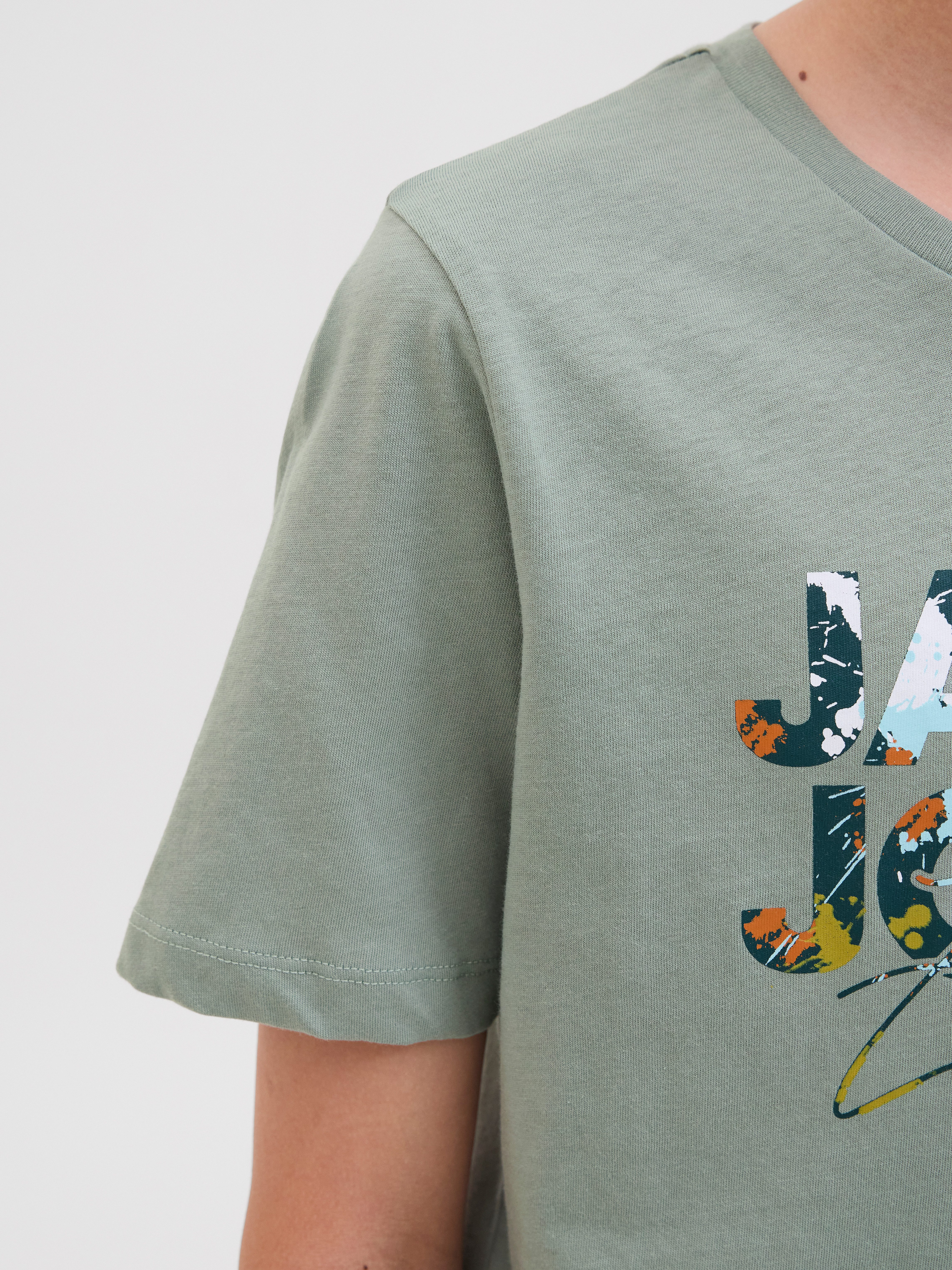 Jack & Jones Junior T-shirt JJGEPLAS TEE SS CREW NECK JNR