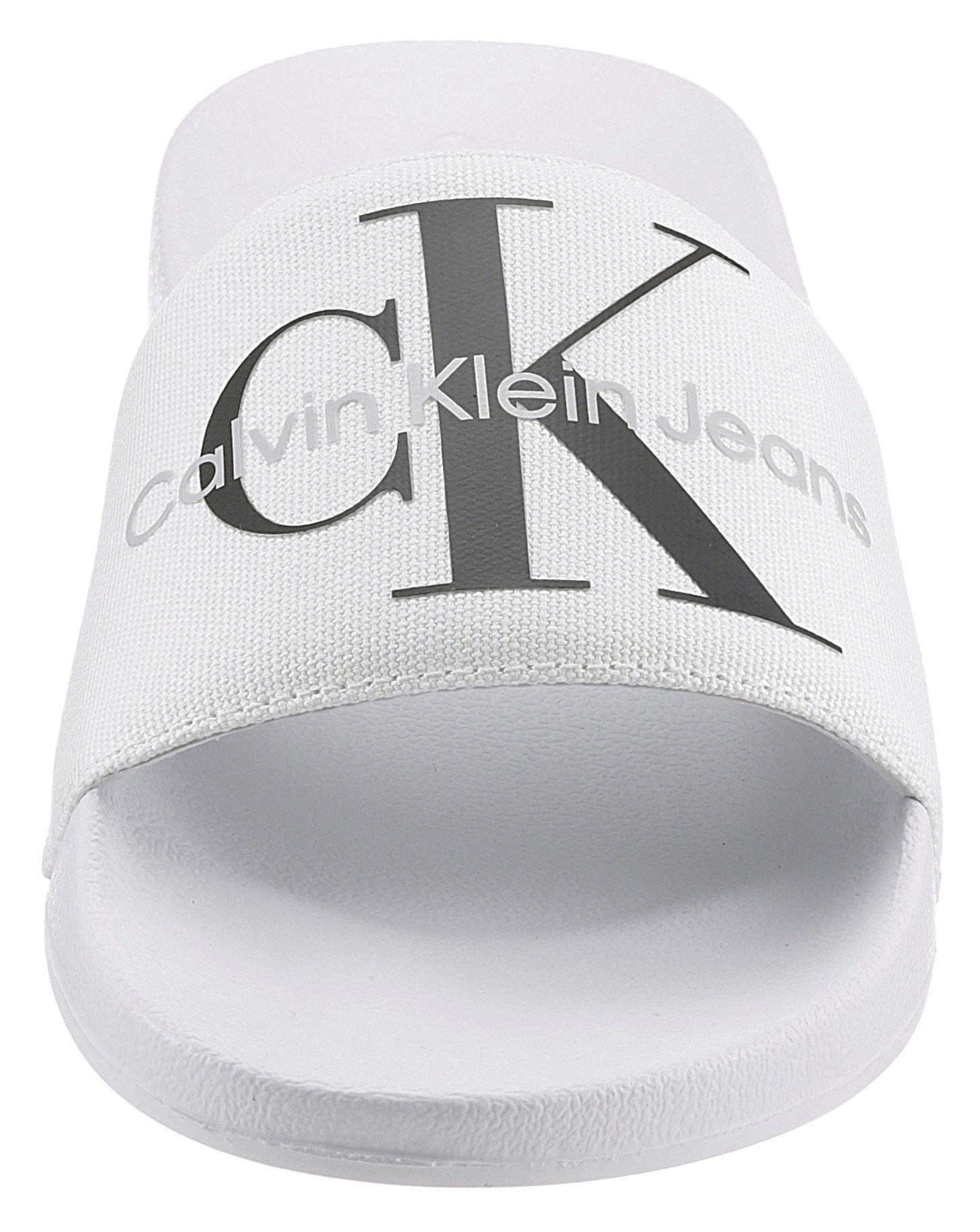 Calvin Klein Slippers FARGOS zomerschoen, slippers, badschoen, met opvallend logo, e-breedte