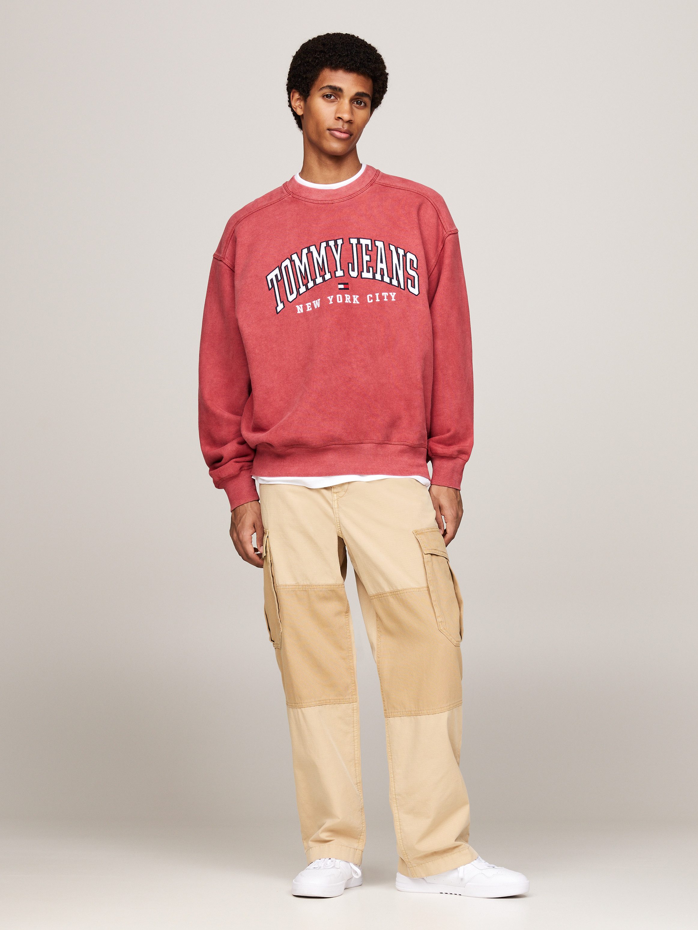 TOMMY JEANS Sweatshirt TJM RLX TJ GD VARSITY CREW