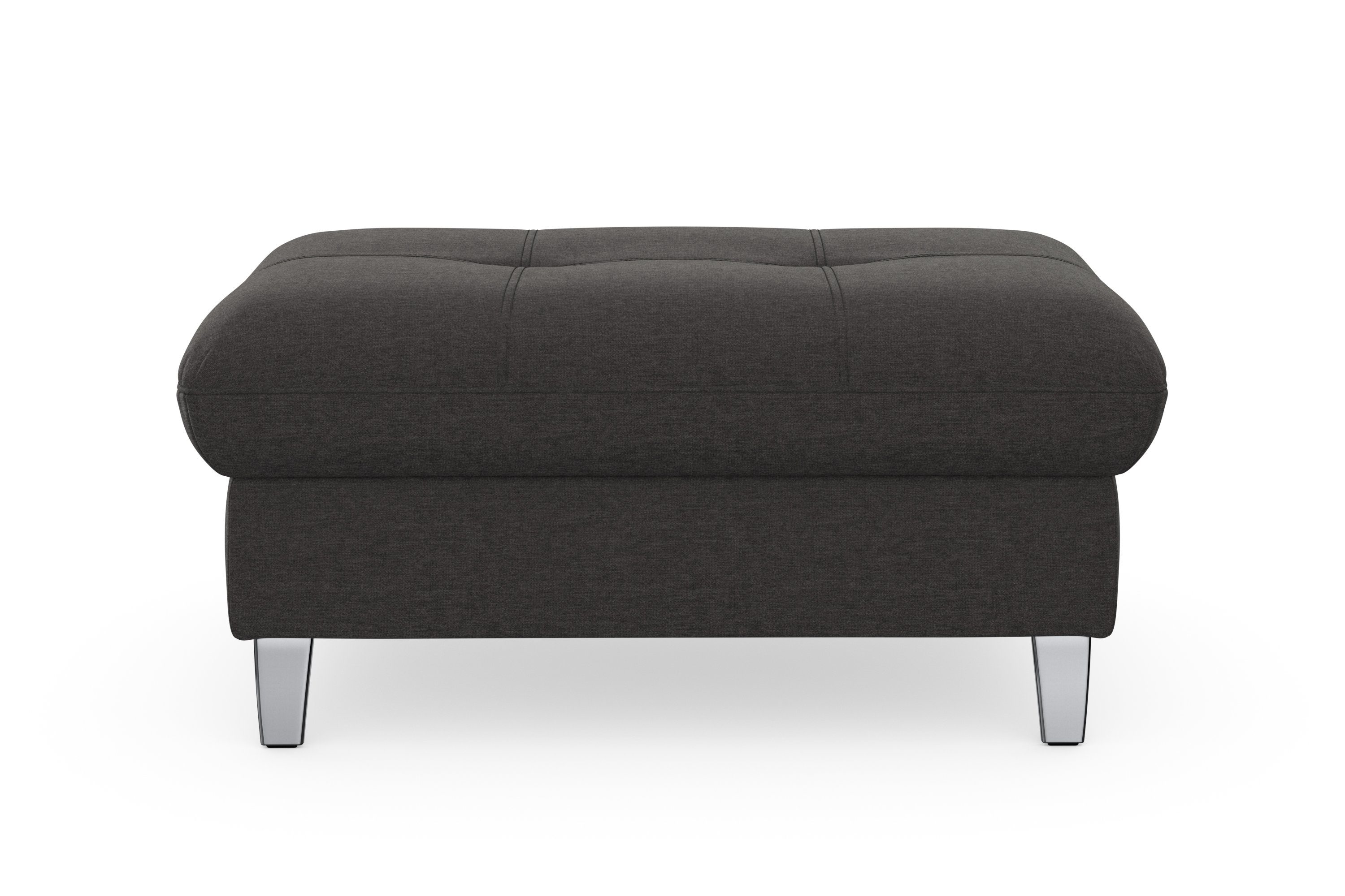 sit&more Hocker met bergruimte Maggiore met bergruimte en moderne metalen poten