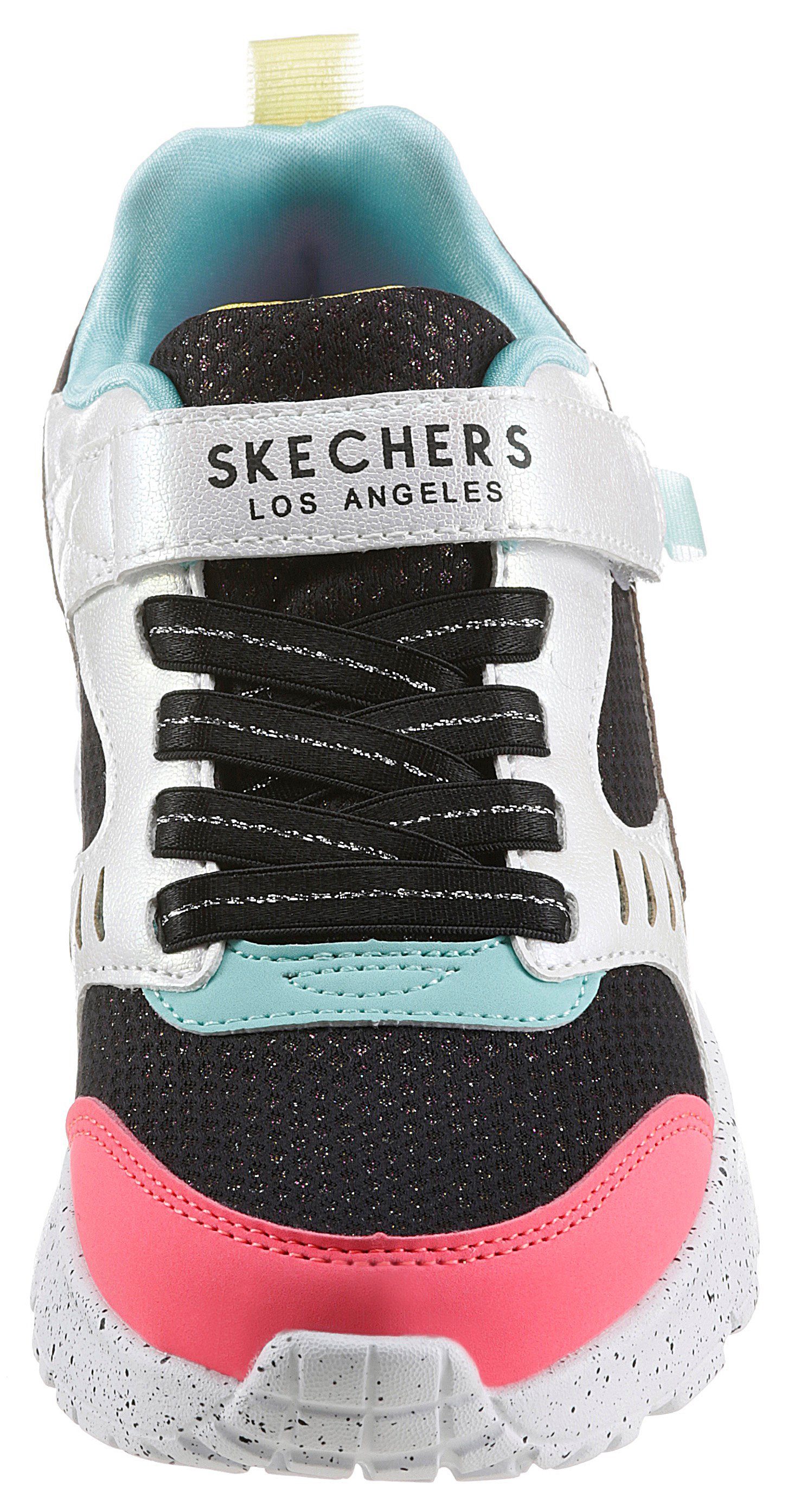 Skechers Sneakers UNO LITE GEN CHILL , vrijetijdsschoen, lage schoen, veterschoen, maat sjabloon om te downloaden