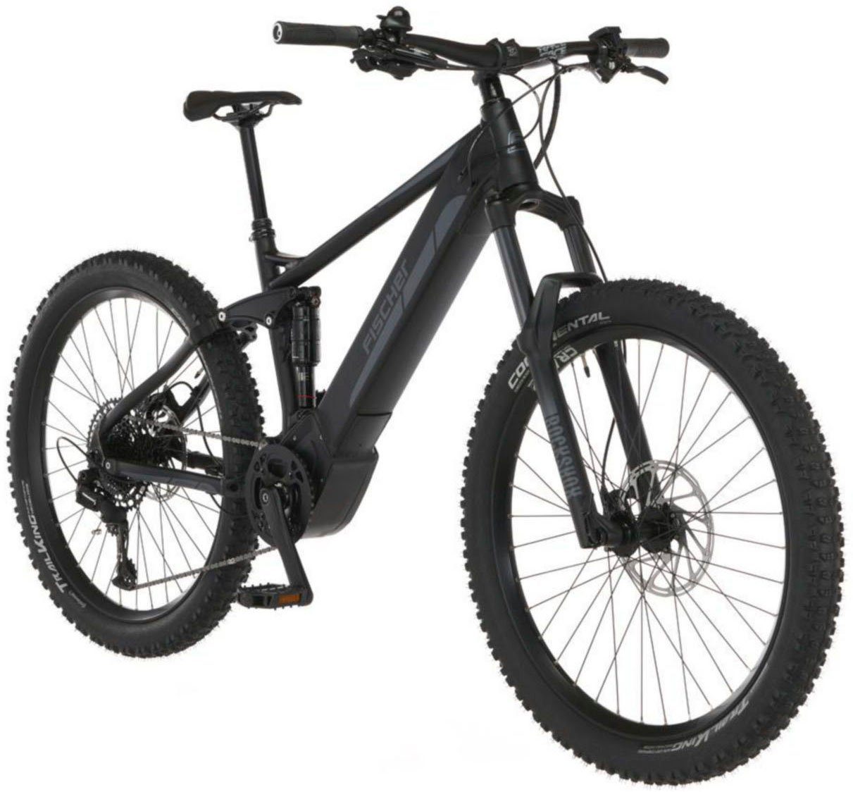 Fischer E-bike MONTIS 6.0i Fully 504 44 Pedelec, elektrische fiets voor dames en heren, MTB
