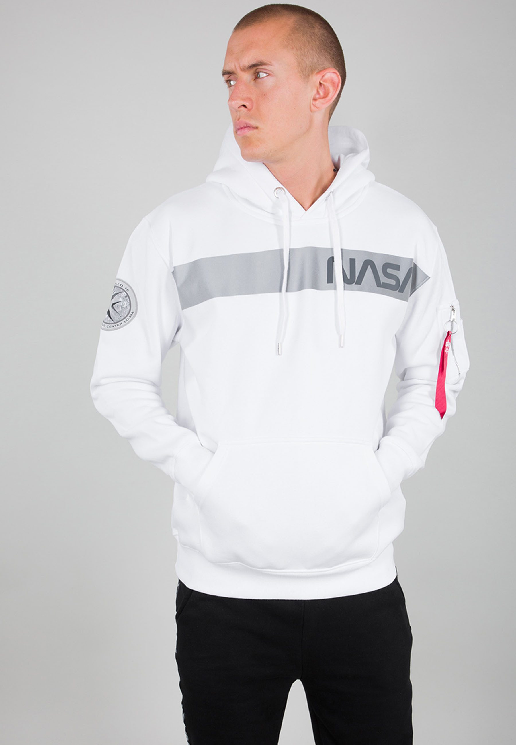 Alpha Industries Hoodie Men Hoodies NASA RS Hoodie