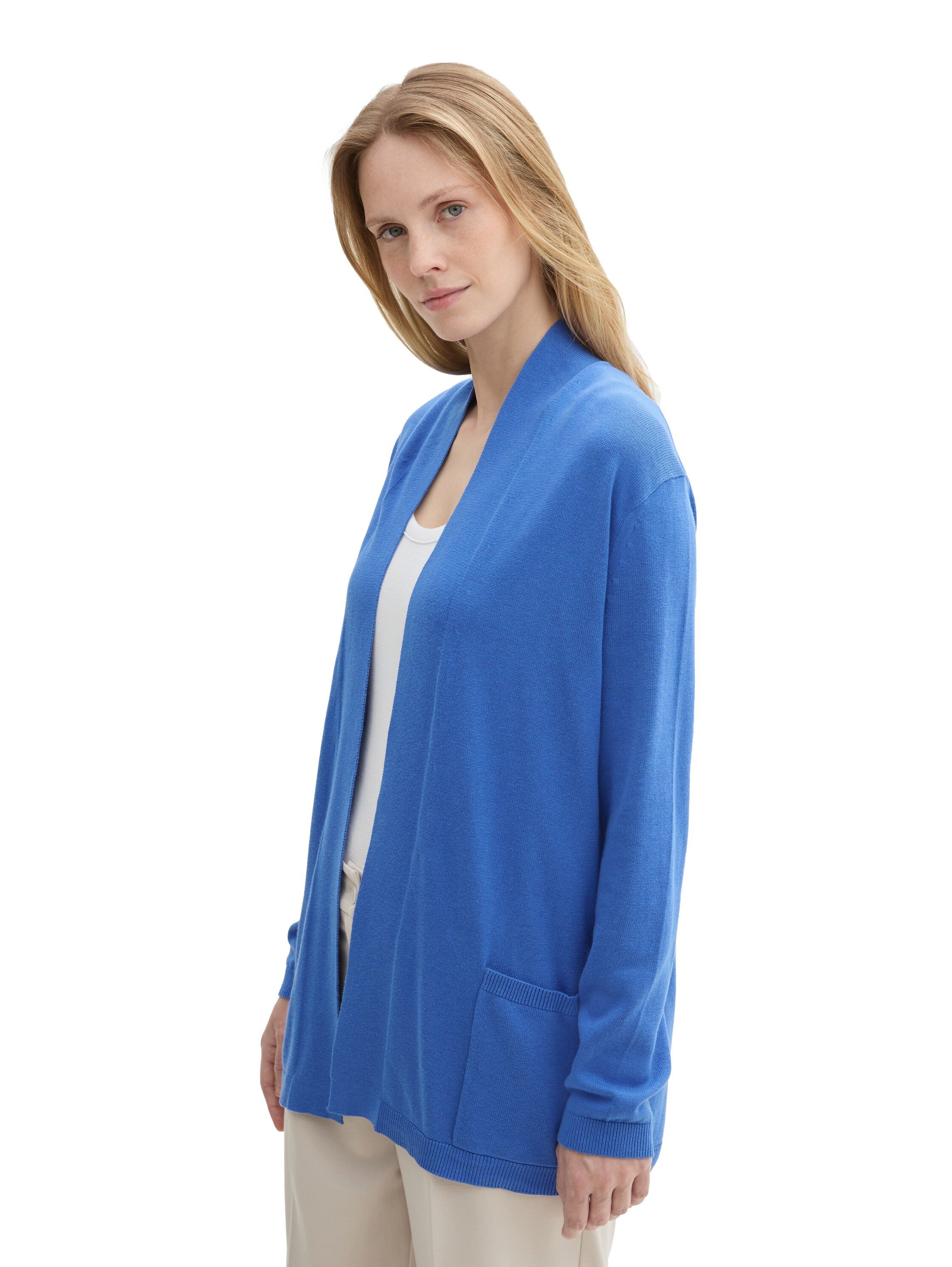 Tom Tailor Cardigan open en met zijzakken