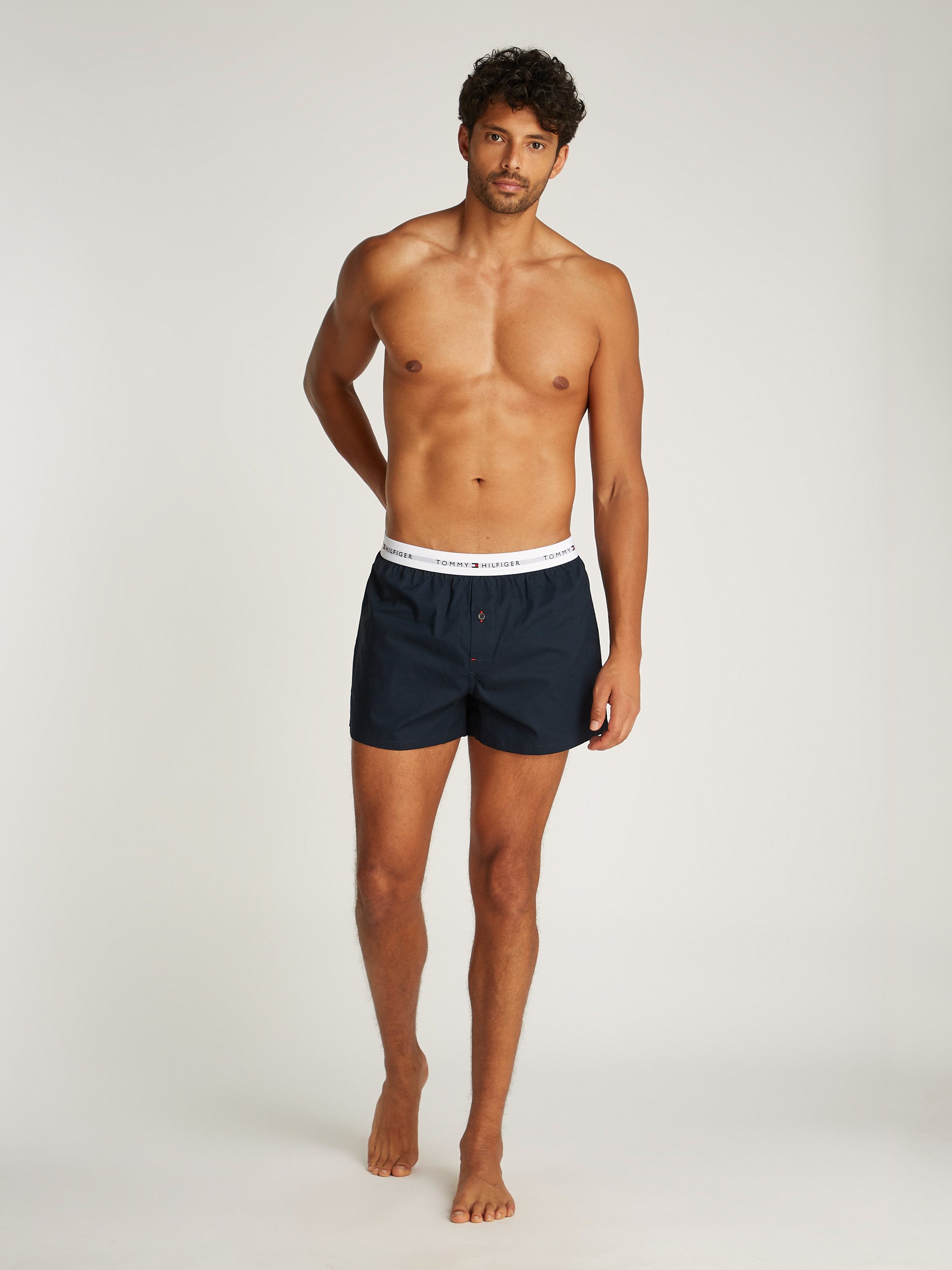 Tommy Hilfiger Underwear Geweven boxershort 2P WOVEN BOXER (set, 2 stuks, 2 stuks)