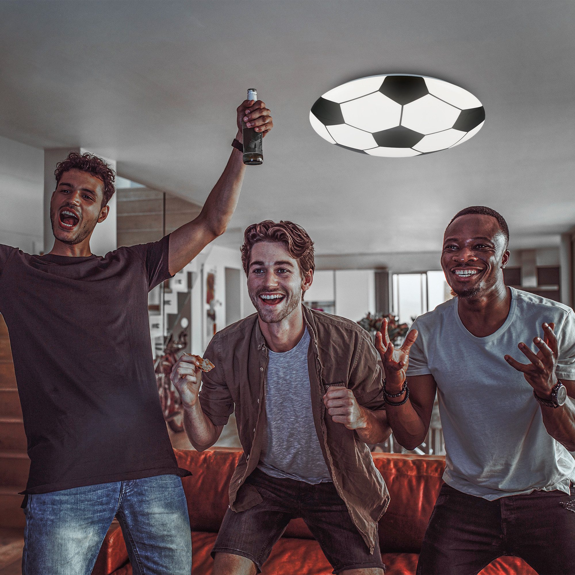 Briloner Leuchten Plafondlamp SOCCER