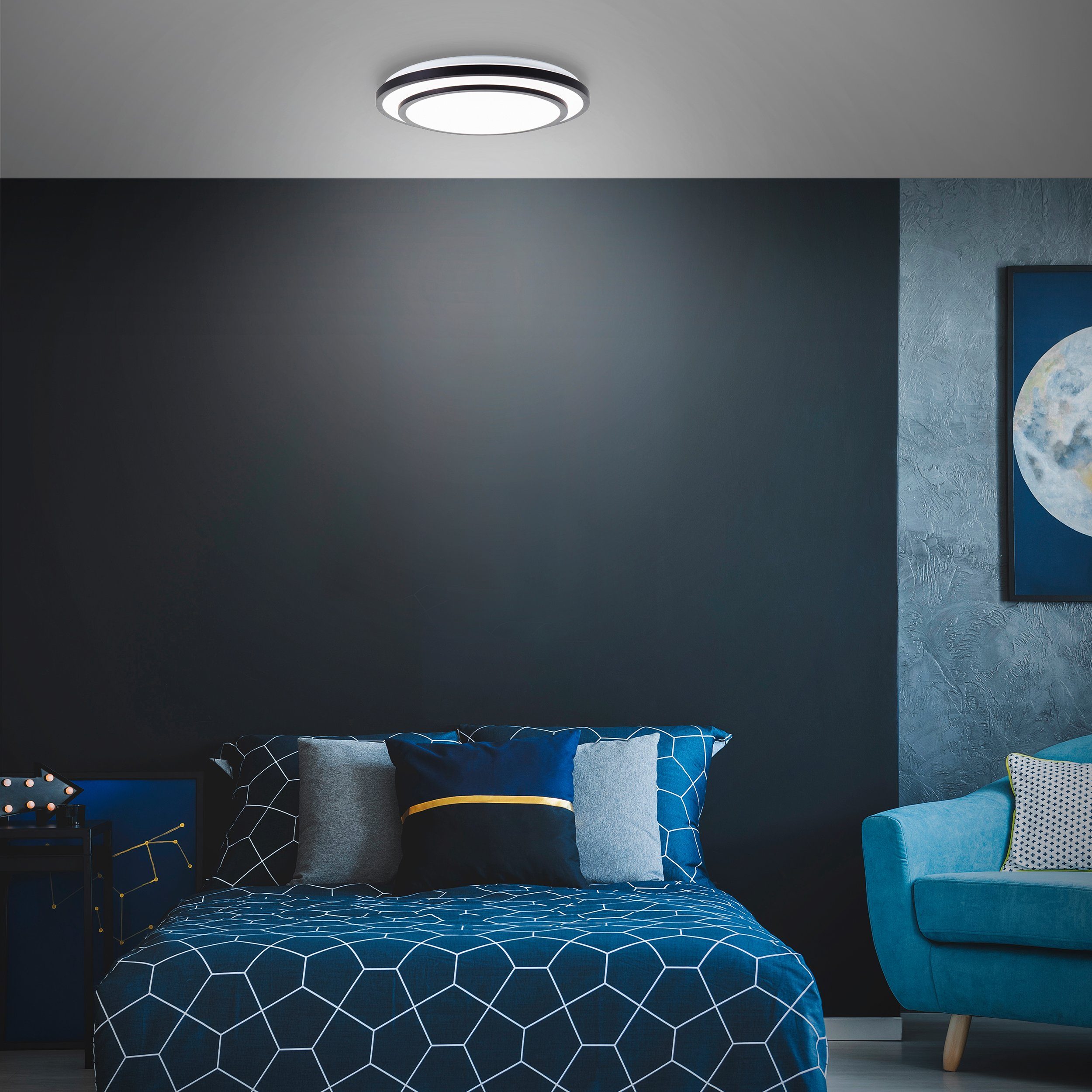 BreLight Led-wandlamp Luciano