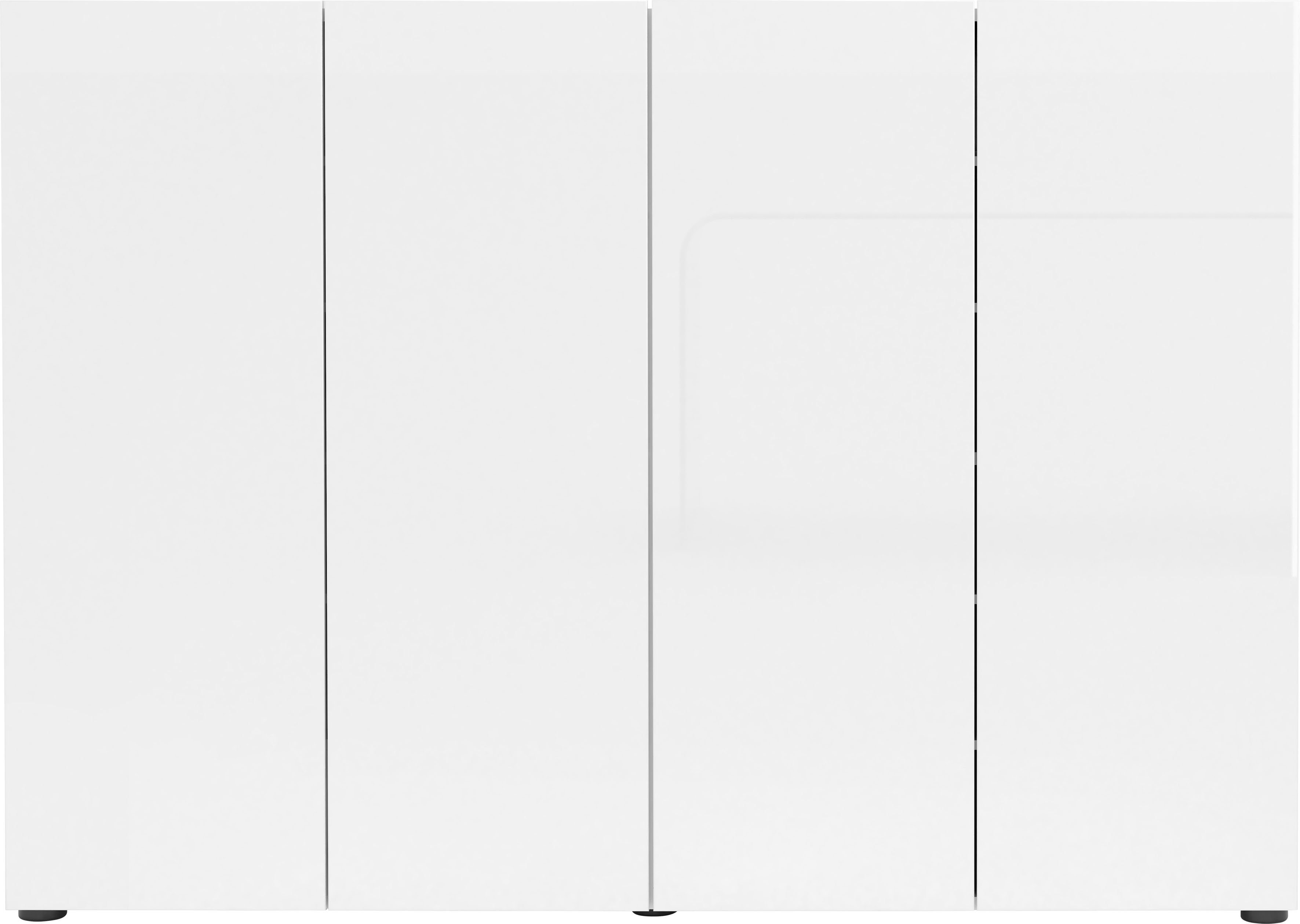 INOSIGN Schoenenkast Mister Breedte 160 cm, 4 deuren, hoogglanslak