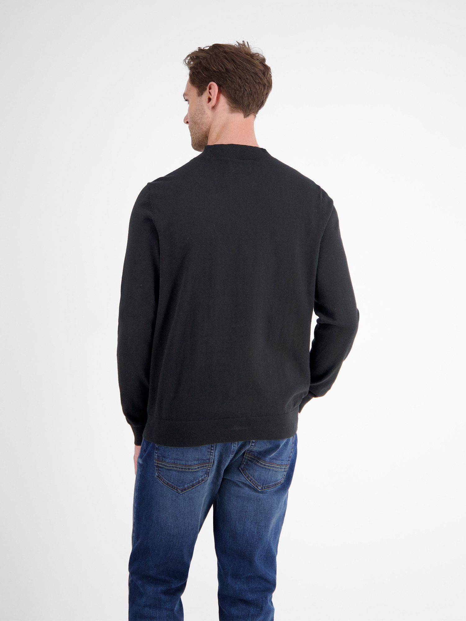 Lerros Gebreide trui LERROS Heren-trui met turtleneck