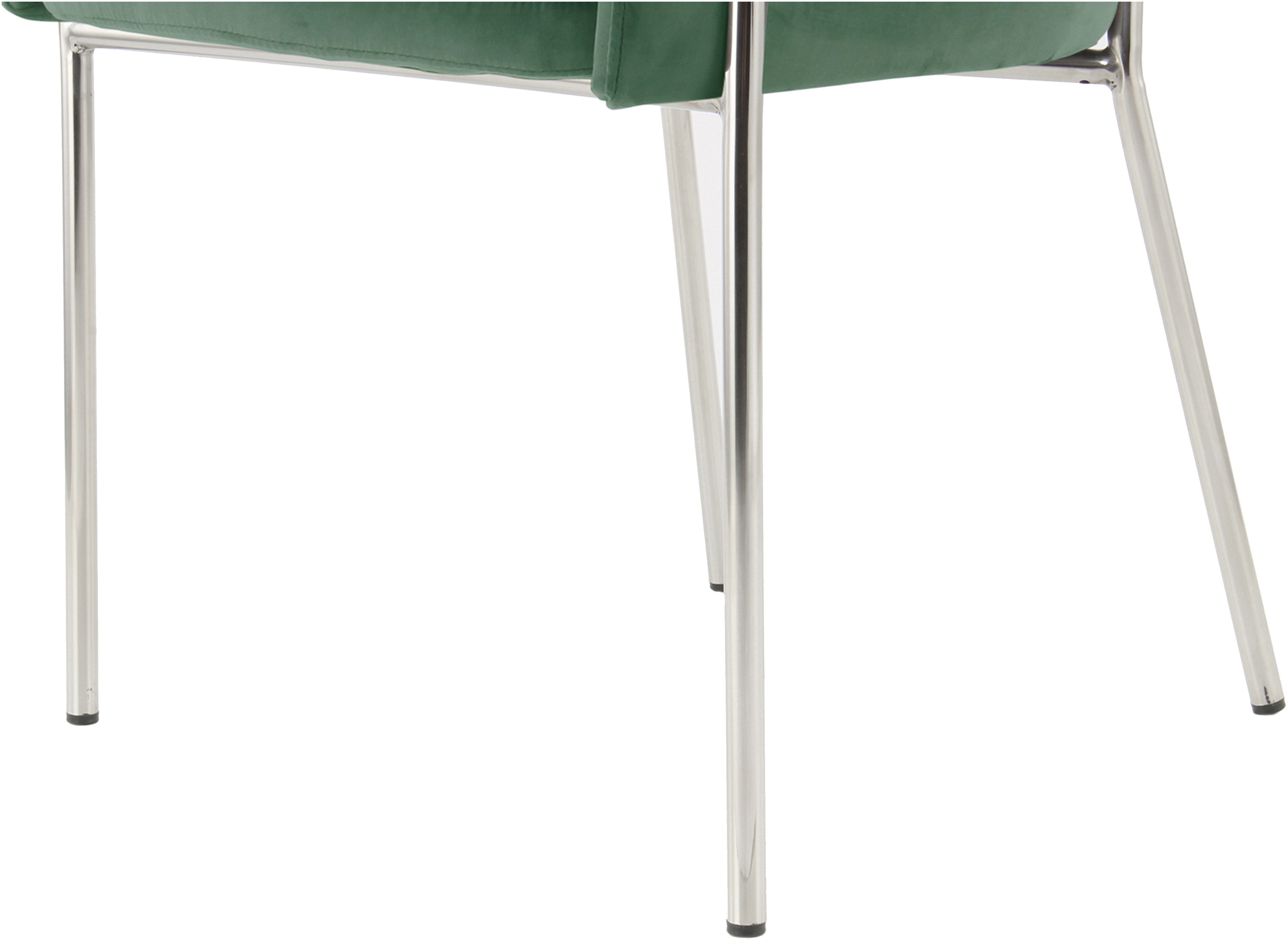 Kayoom Stoel Corey 125, comfortabele stoel, trendy retro-look fluweelzachte bekleding, onderhoudsvriendelijk, zeer gezellig, trendy retro-look (1 stuk)