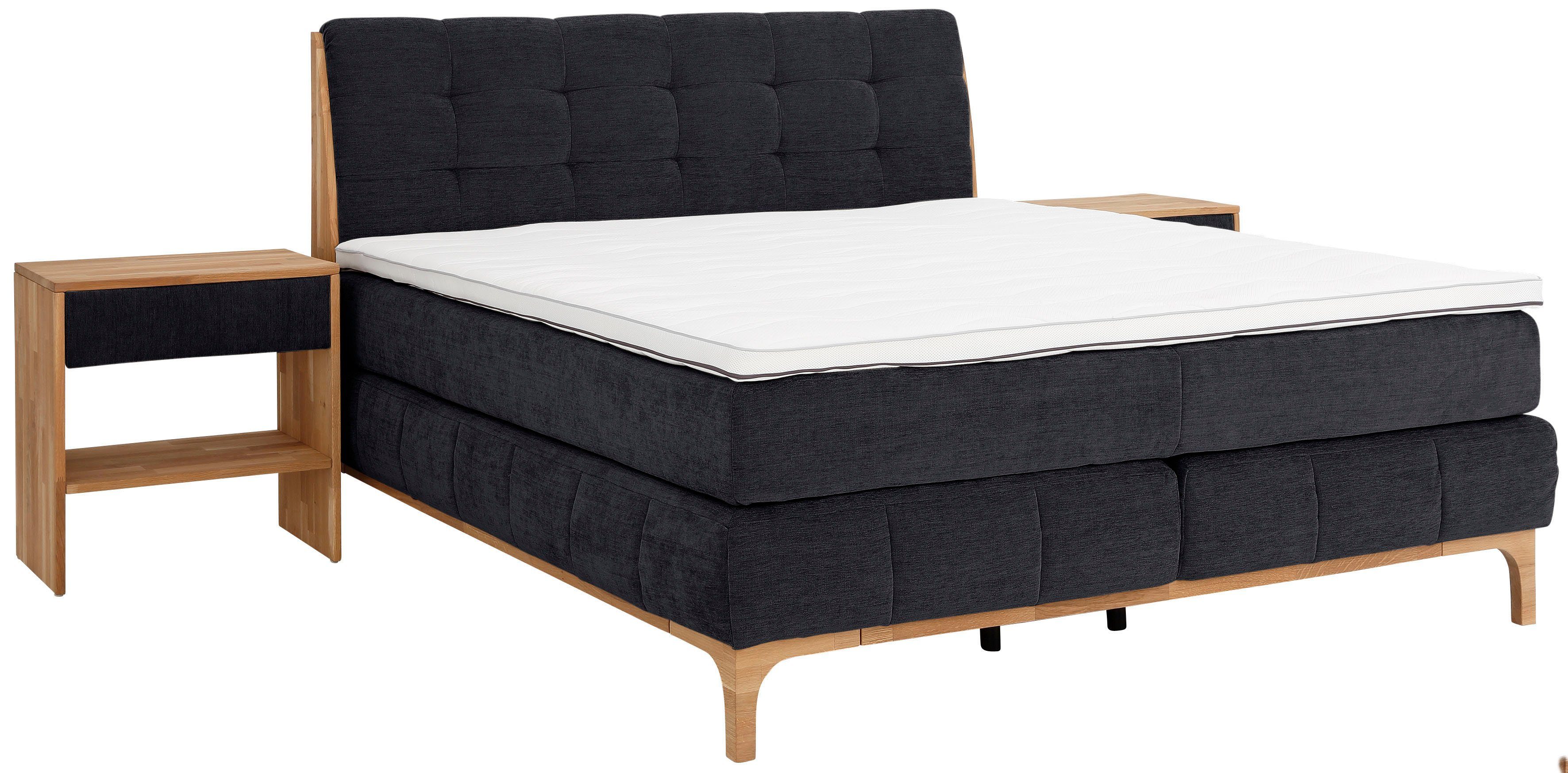 OTTO products Boxspring Jelle gecertificeerde, gerecyclede overtrekstoffen, verschillende uitvoeringen (5-delig)
