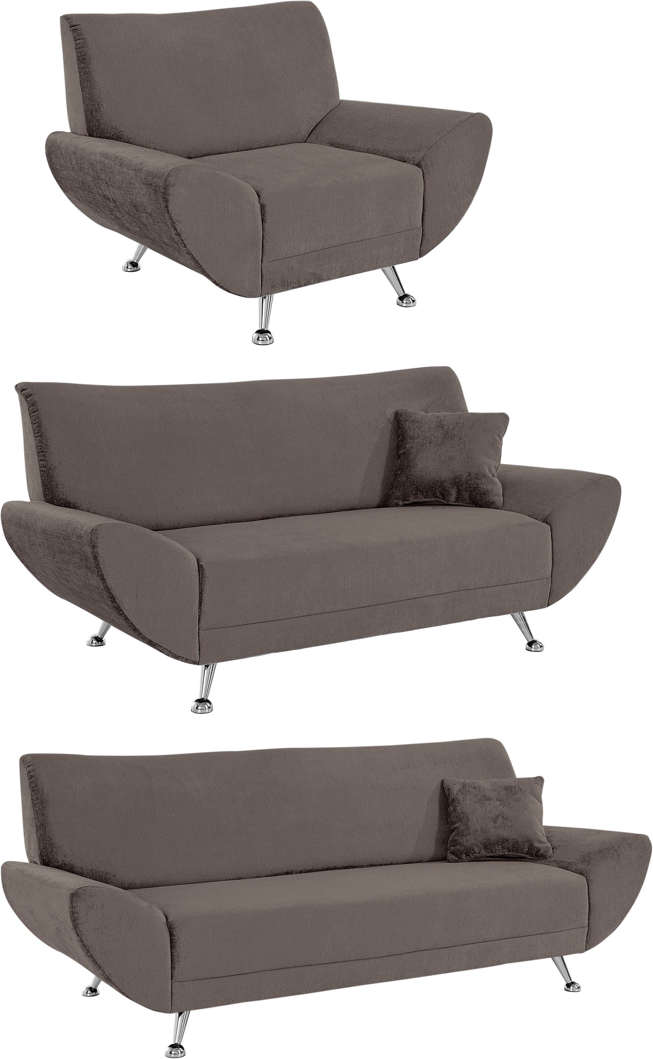 INOSIGN Zithoek Saltare elegant en comfortabel, OTTO's Choice, 3-2-1 (3-delig)