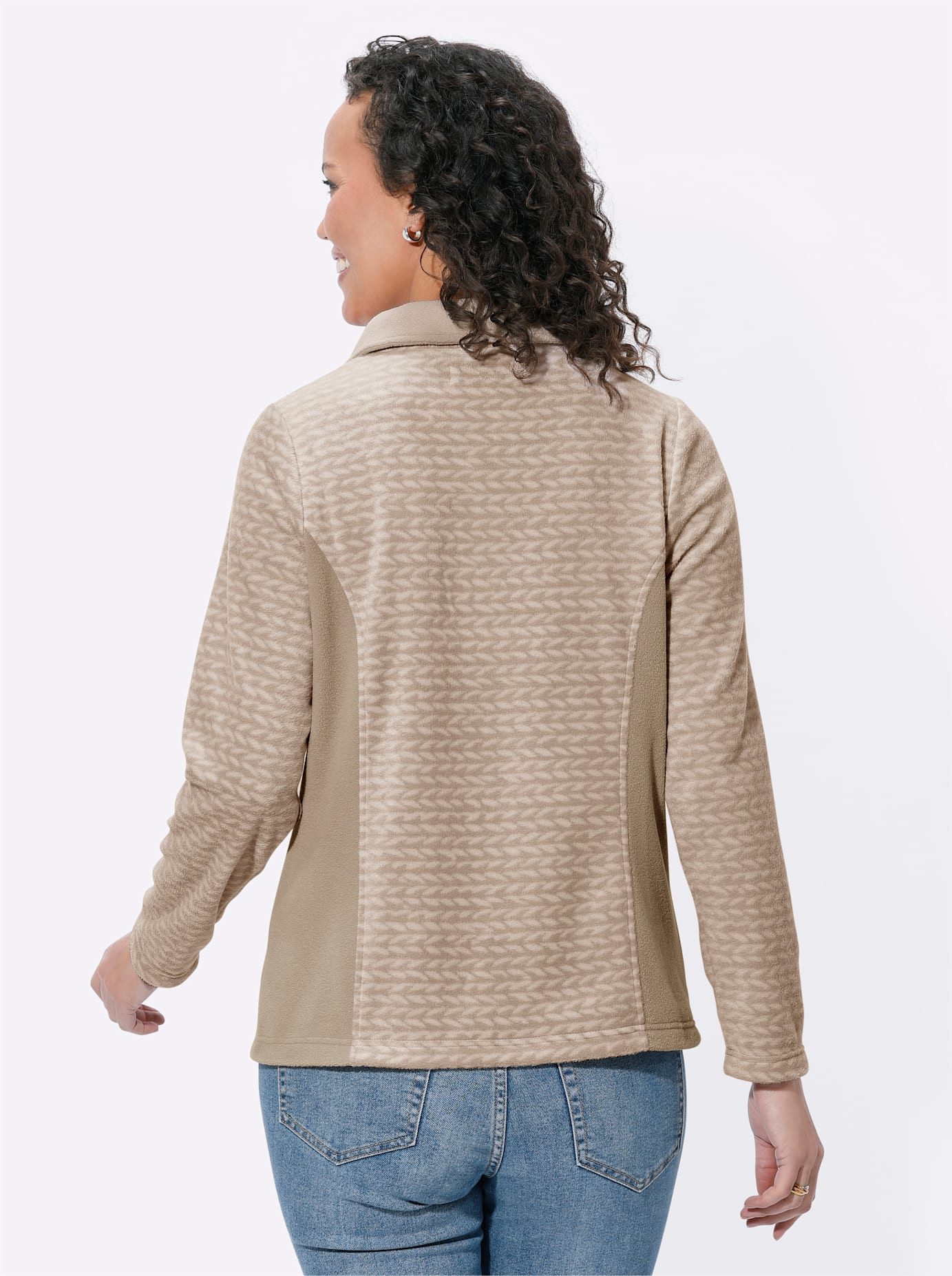 Casual Looks Fleece-shirt Fleeceshirt (1-delig)