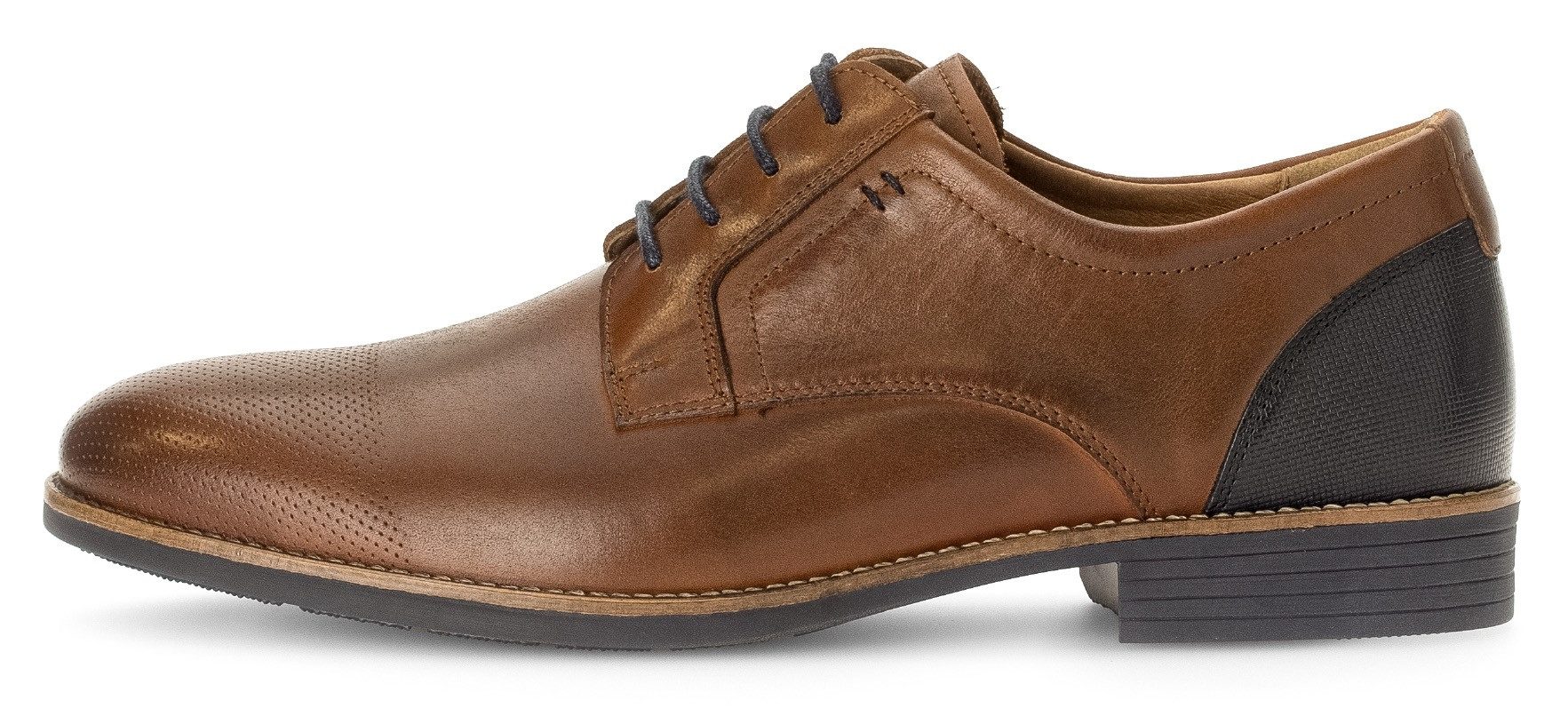 Pius Gabor Veterschoenen , blokhak, feest schoen, business schoen g-breedte (=breed)