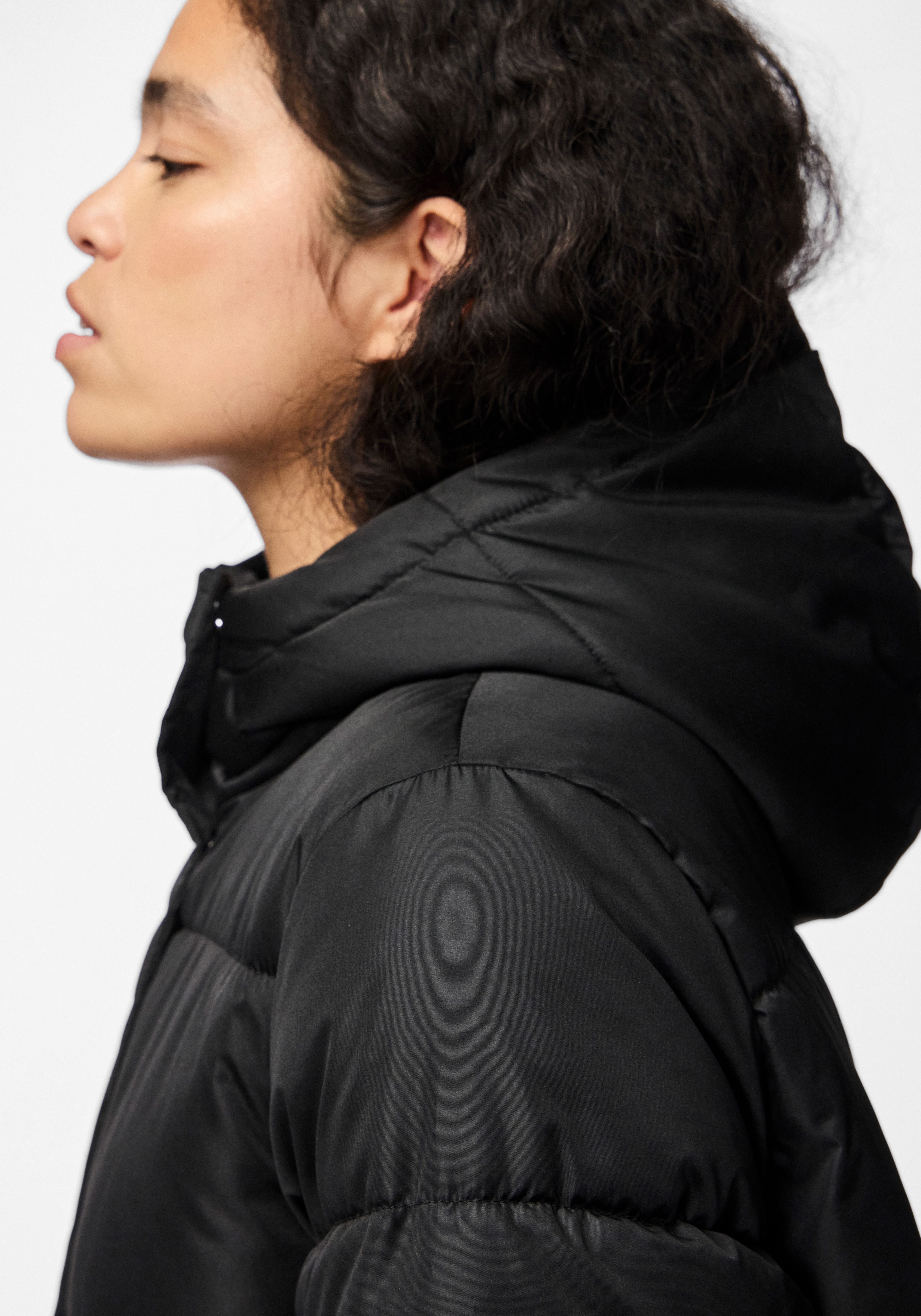 pieces Gewatteerde jas PCMADDIE LONG PUFFER JACKET NOOS BC