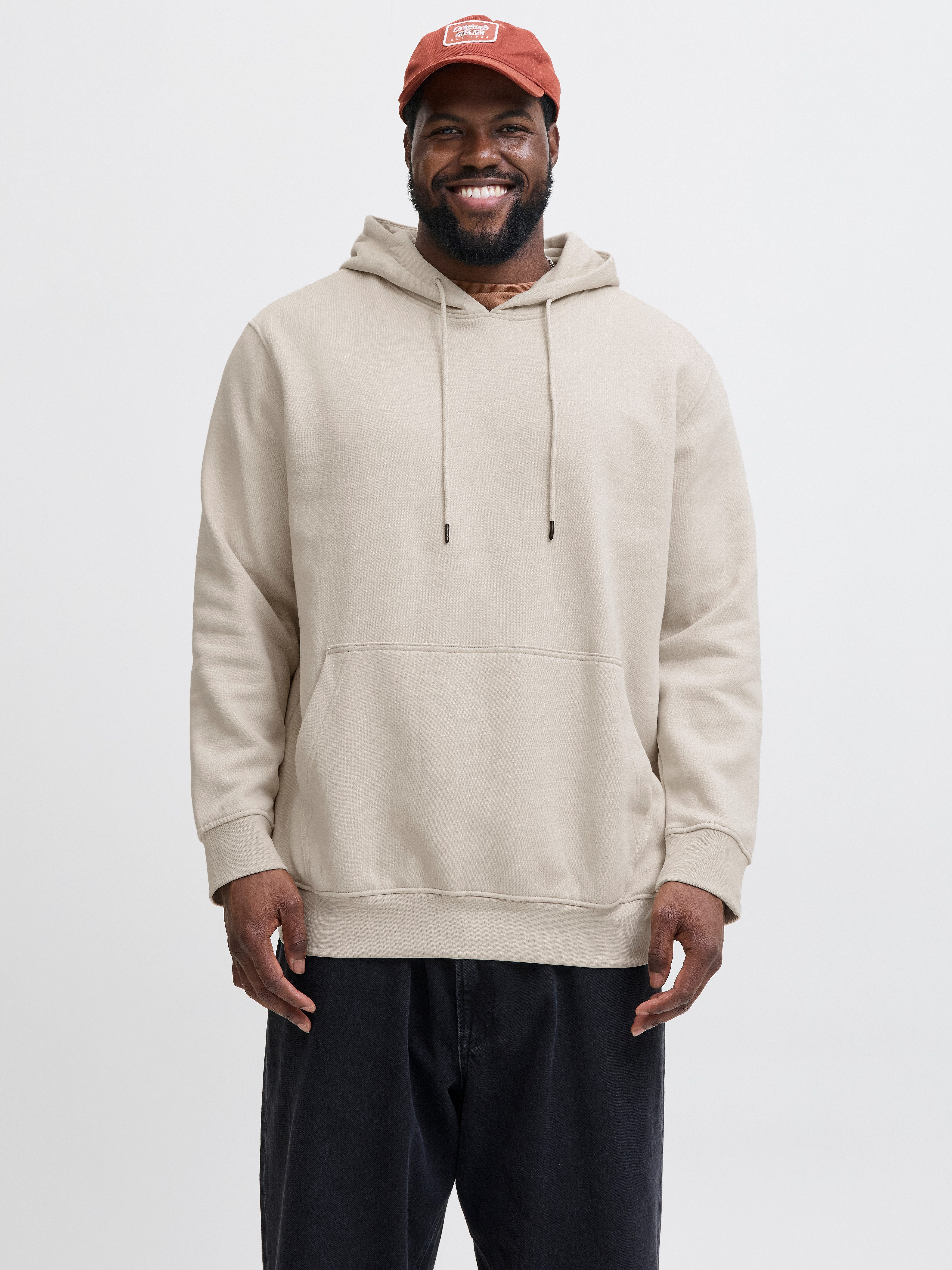 Jack & Jones PlusSize Hoodie JJESOHO SWEAT HOOD NOOS PLS