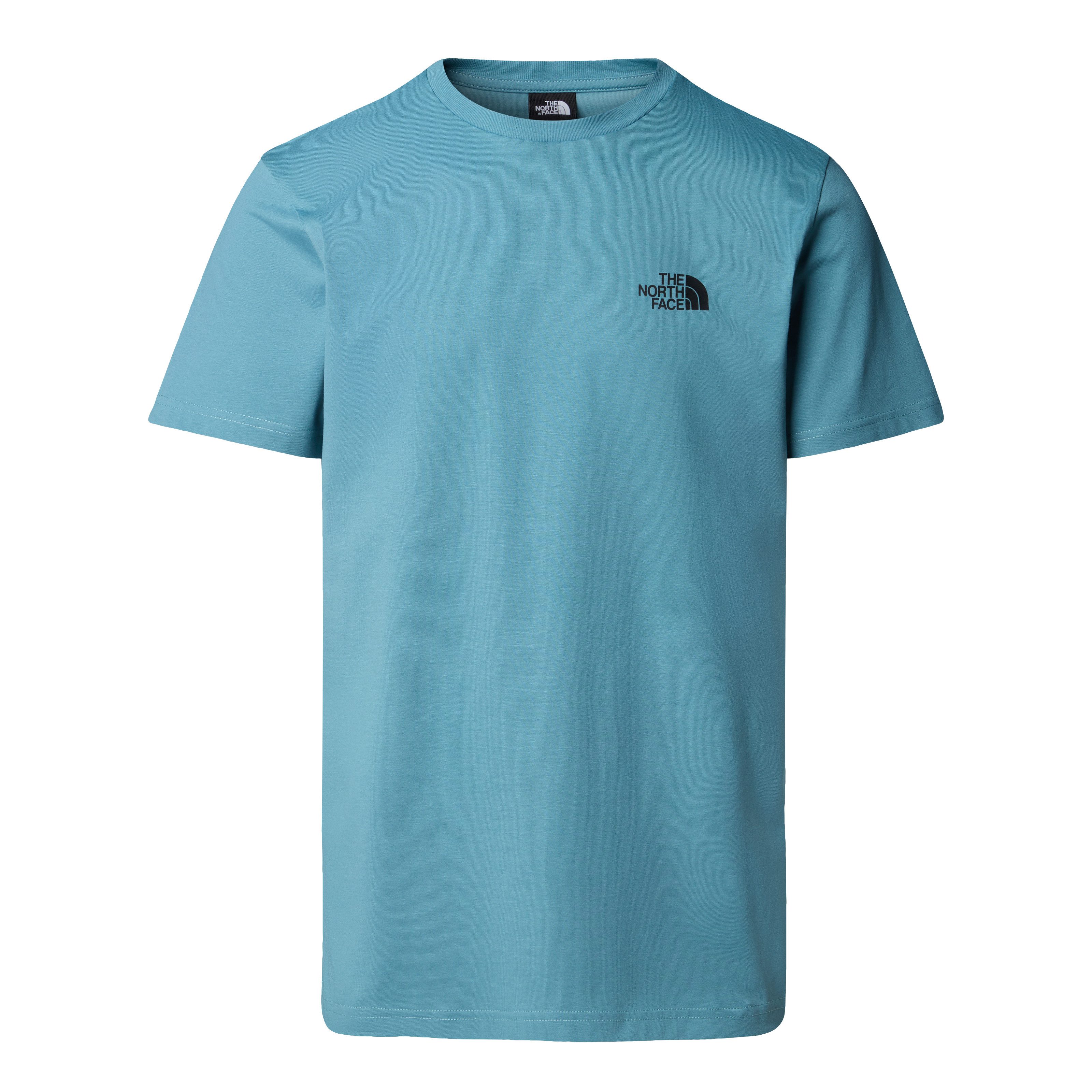 The North Face Simple Dome T-Shirt Heren Blue- Heren Blue