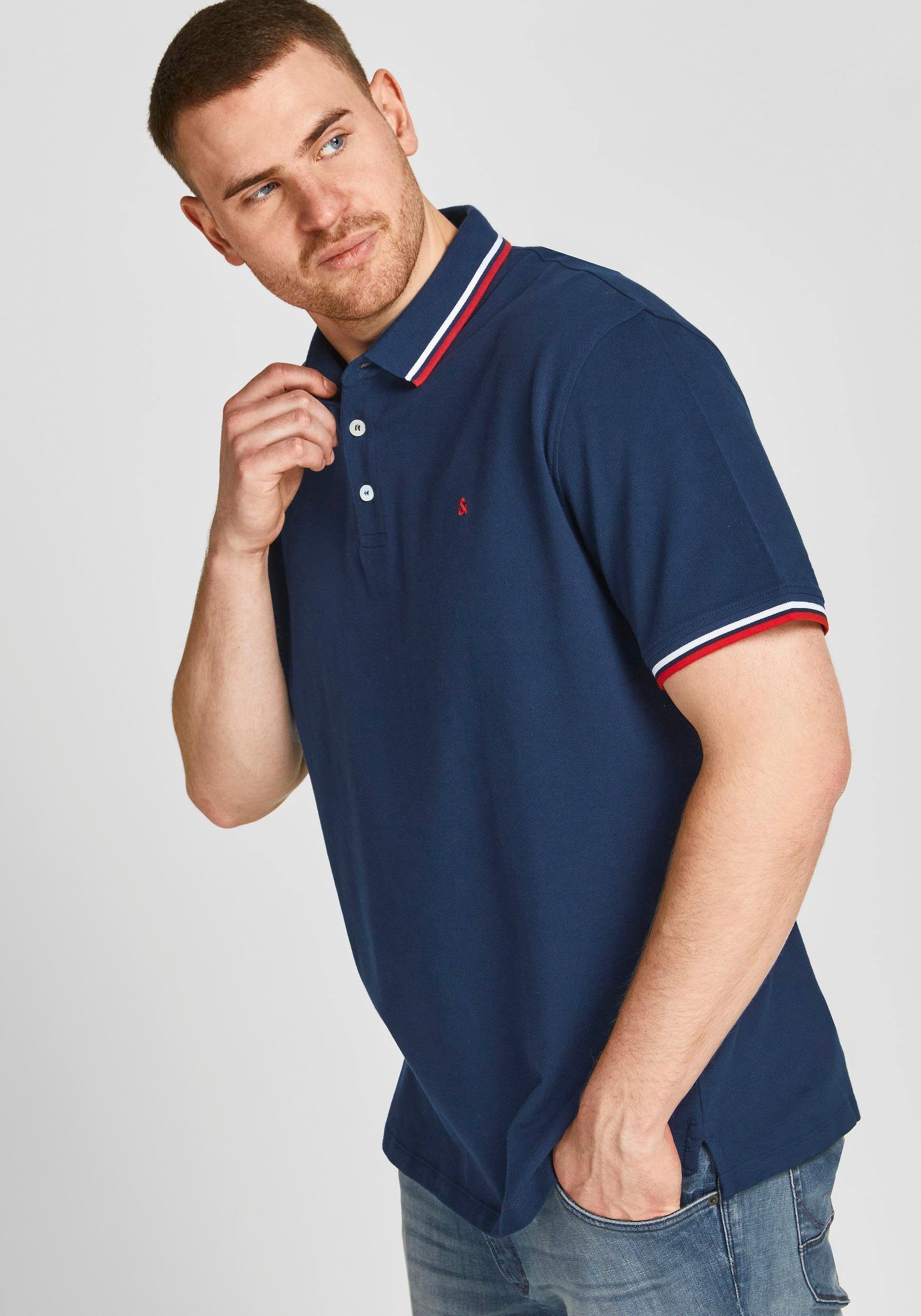 Jack & Jones PlusSize Poloshirt Paulus Polo t/m maat 6xl
