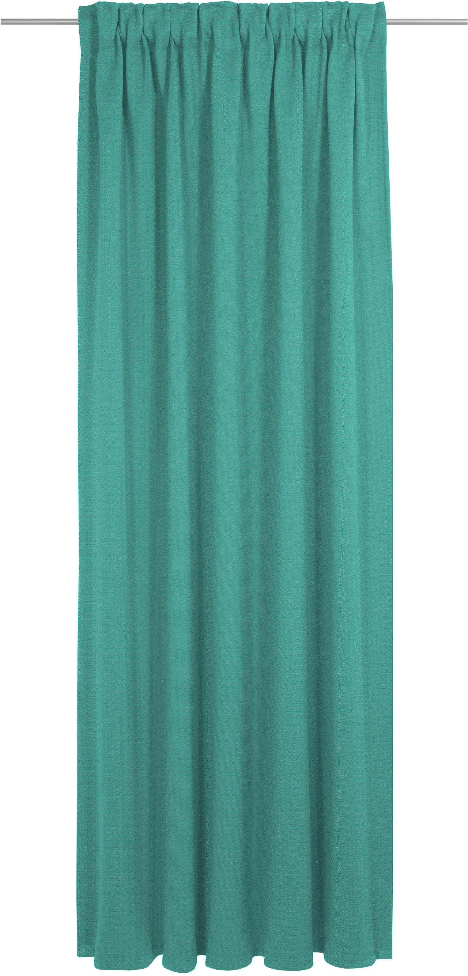 Wirth Gordijn Uni Collection (1 stuk) kant & klaar gordijnen maat 142 cm x 245 cm groen